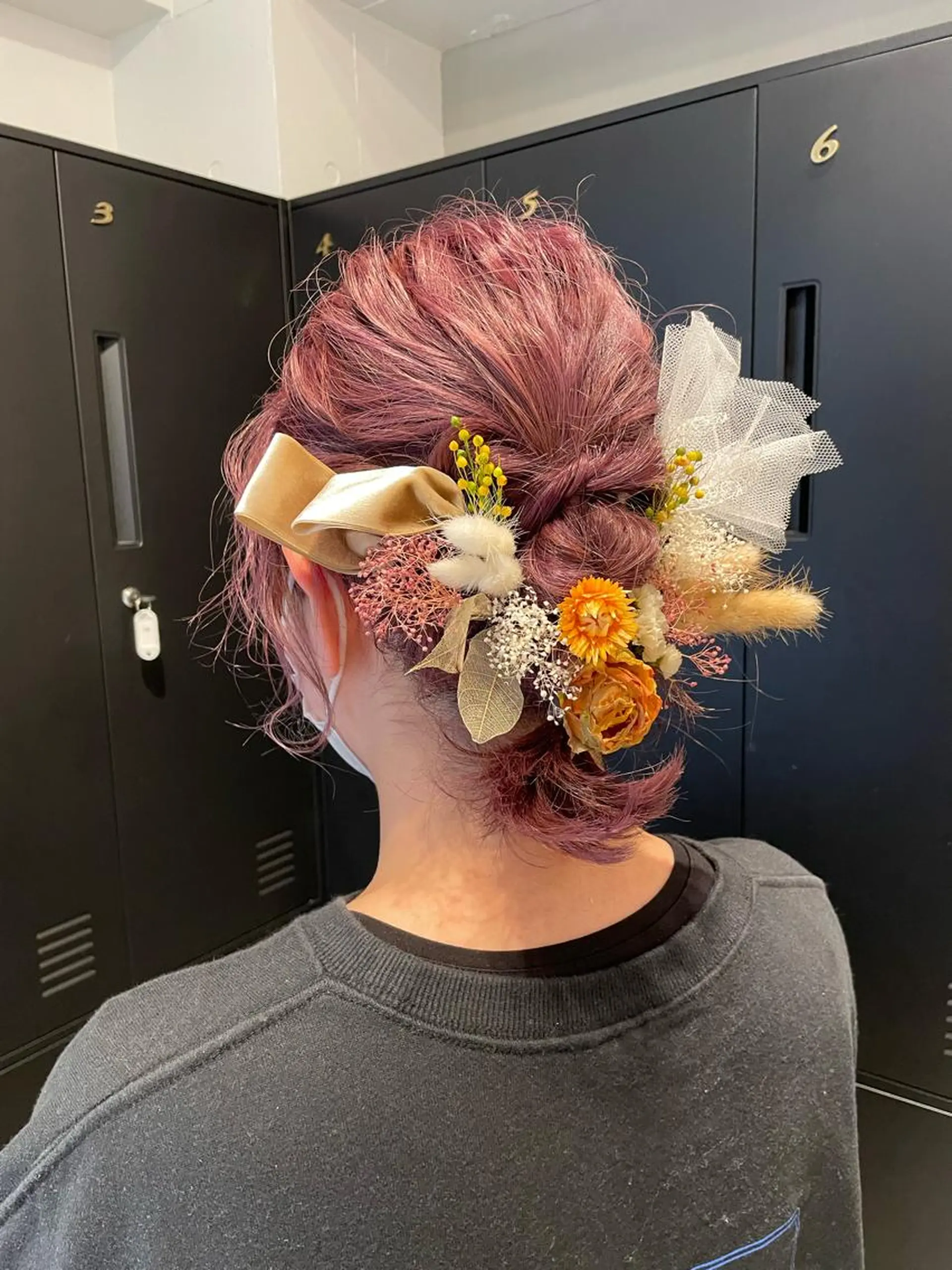 ミディアム ヘアアレンジ SALOWIN下北沢所属・hazuki 🌝のヘアスタイル