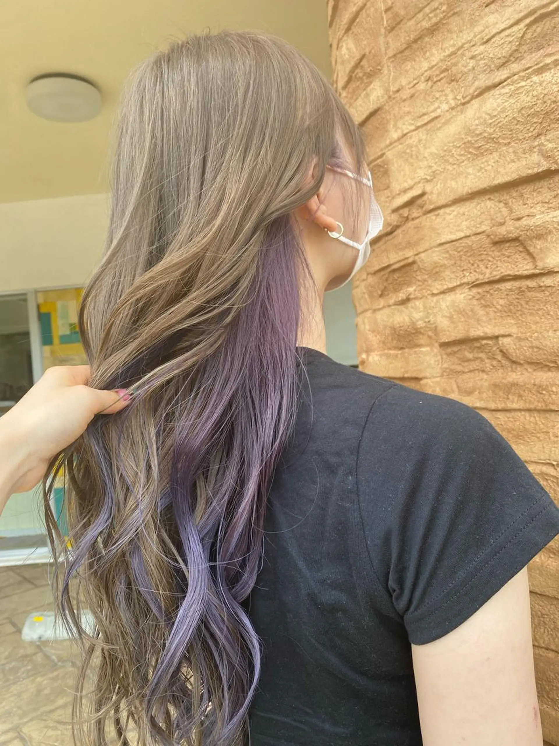 セミロング プルエク/clana ♡marinのヘアスタイル