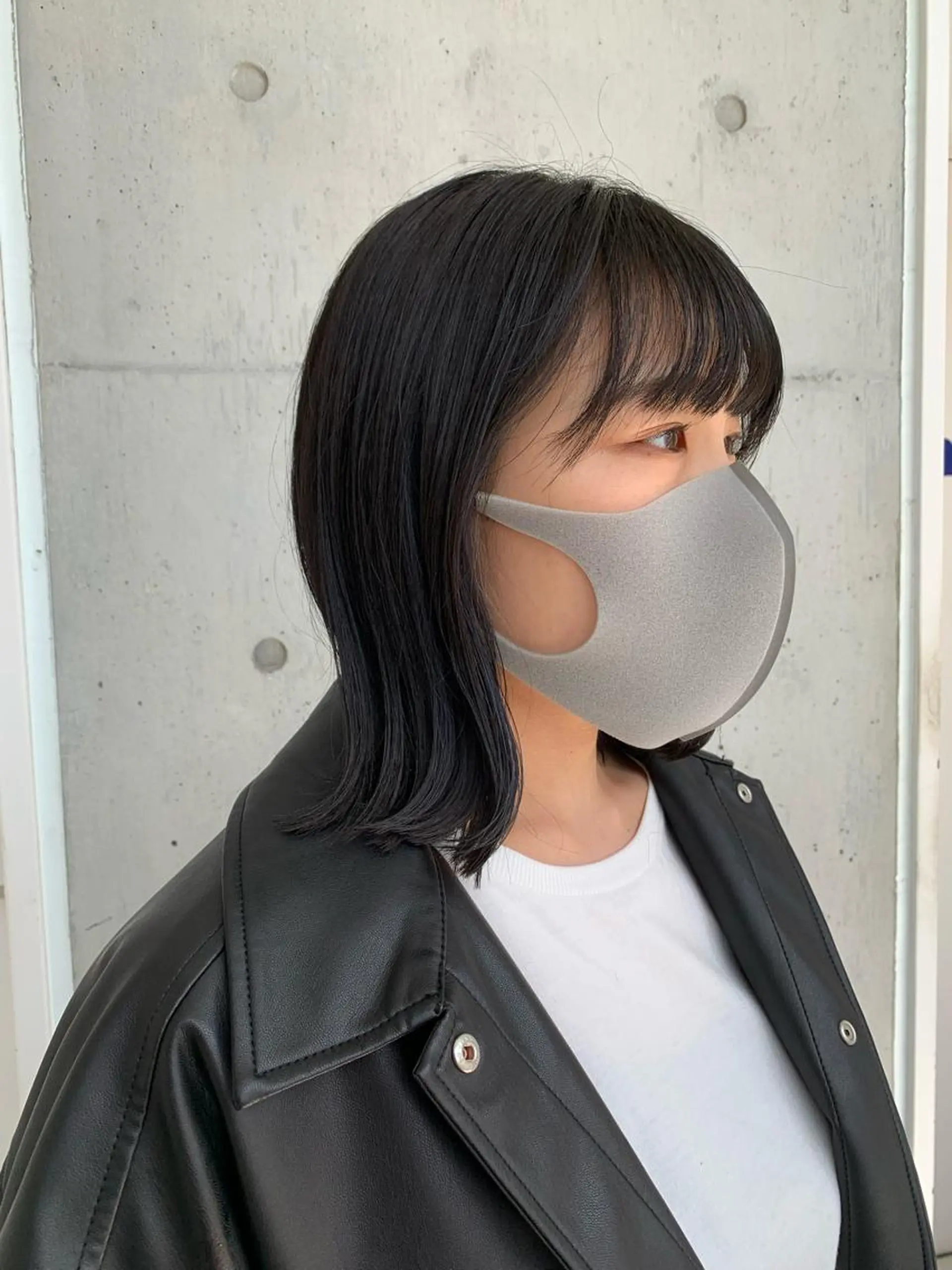 ミディアム カラー 透明感カラー カネコ ユカリのヘアスタイル