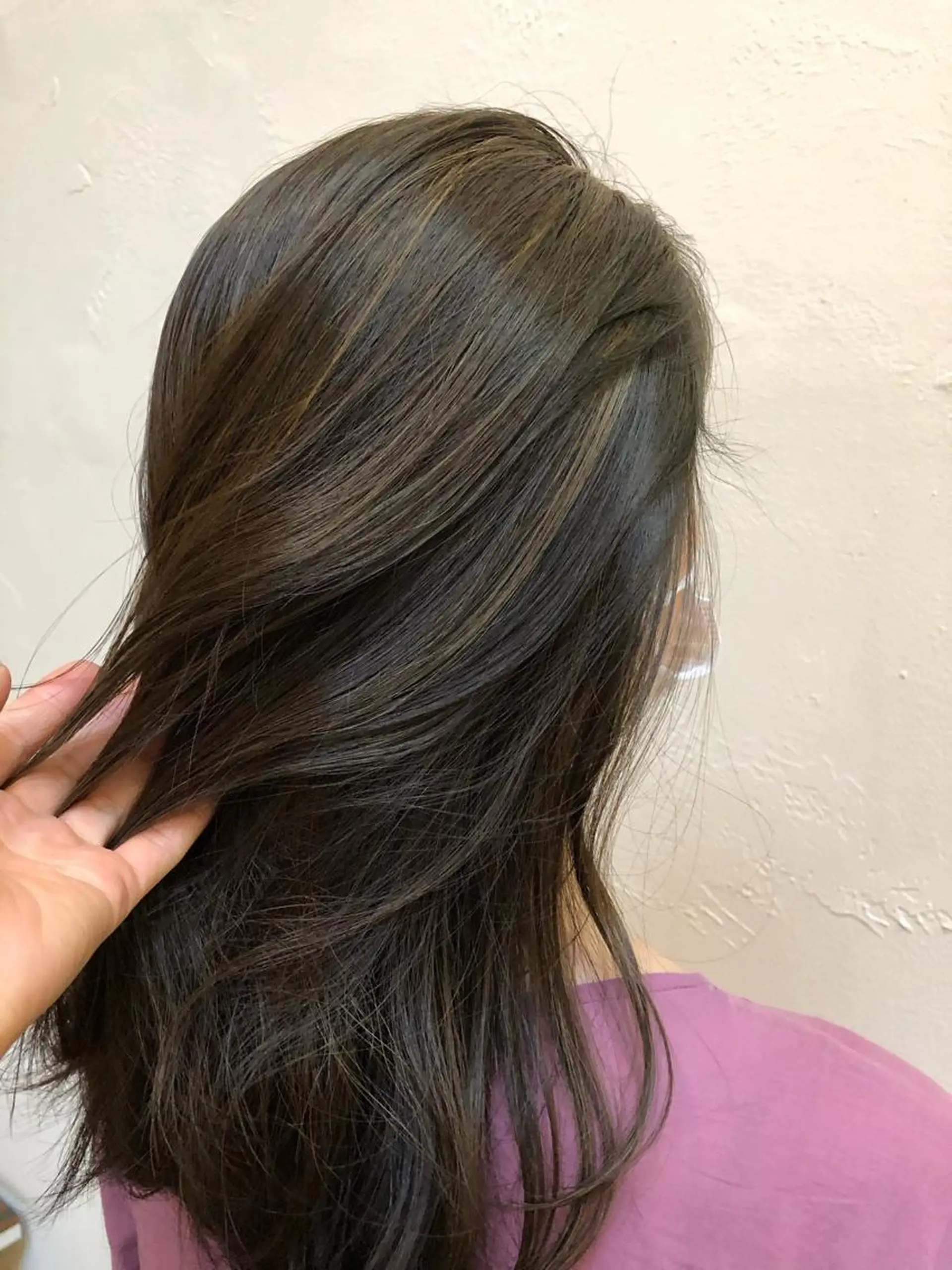 ミディアム カラー ベージュカラー ハイライトカラー ハイライト luve heart's And Be  minamisemba所属・脇坂 佳世の眉毛・アイブロウイメージ