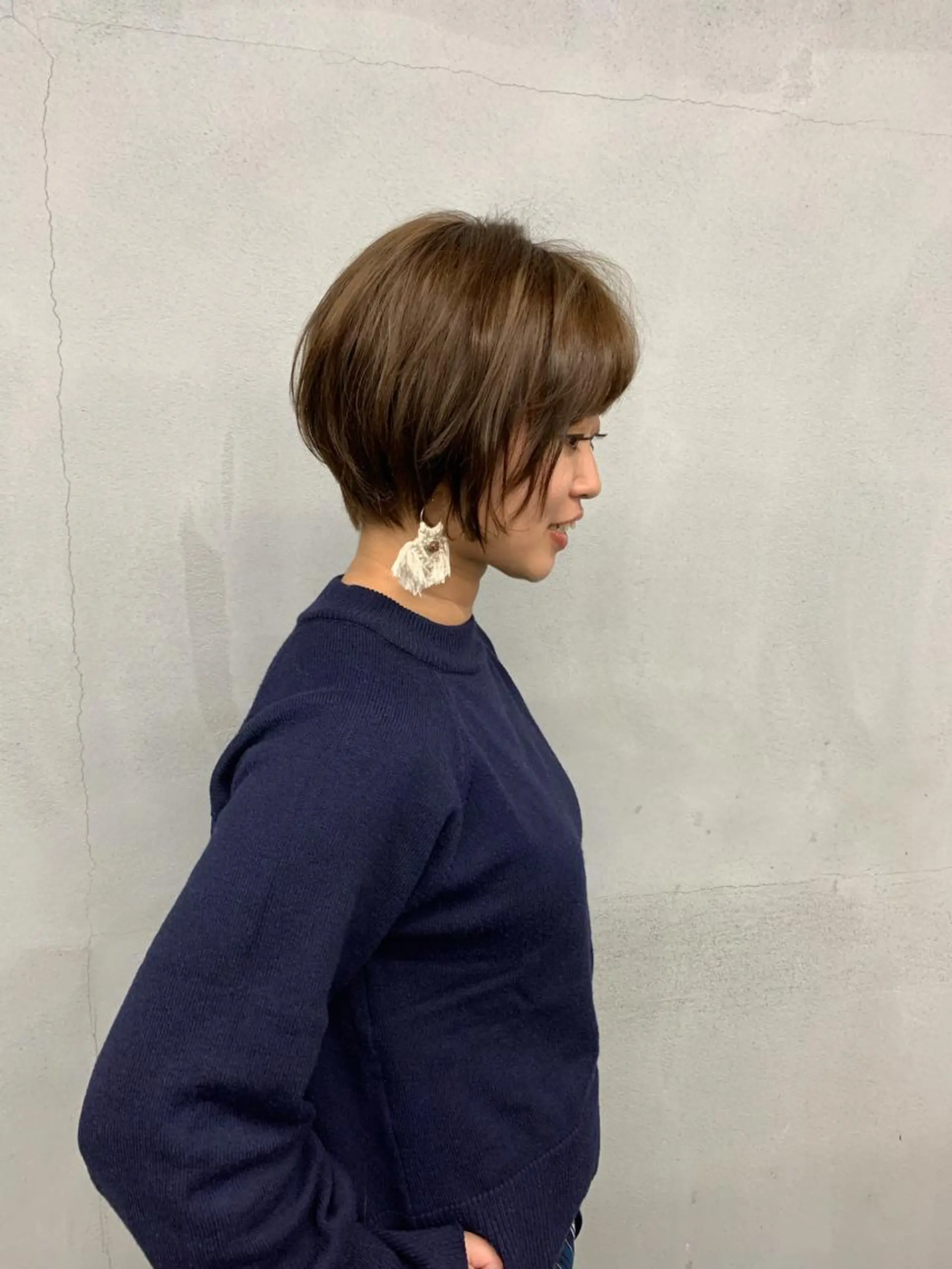 ショート カラー パーマ ヘアアレンジ メンズ キッズ ネイル マツエク・マツパ #tag 稗田綾加のヘアスタイル