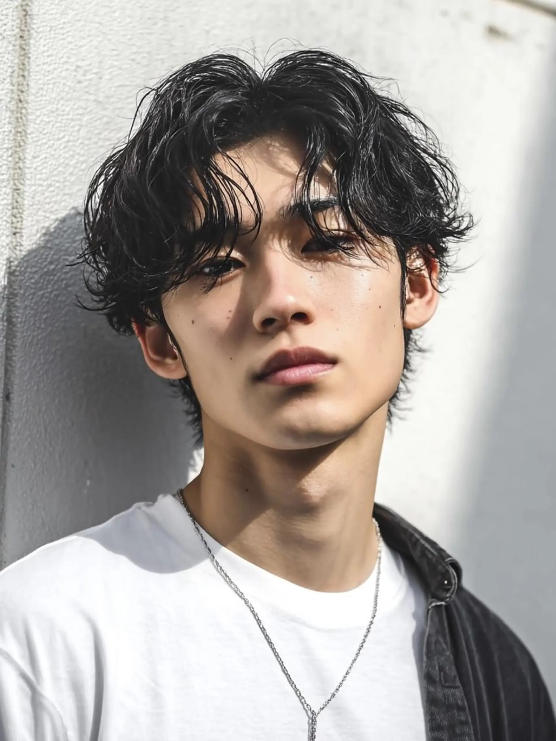 パーマ メンズ カット パーマ 💫お呼ばれヘア💫 men's✨ともえ✨のヘアスタイル