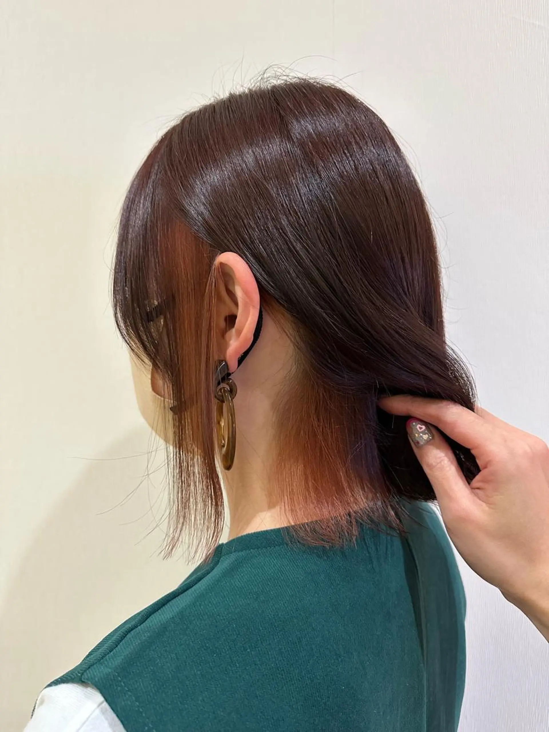 ミディアム カラー ベージュカラー ピンクカラー ピンクベージュ 相澤 茉澄のマツエク・マツパデザイン