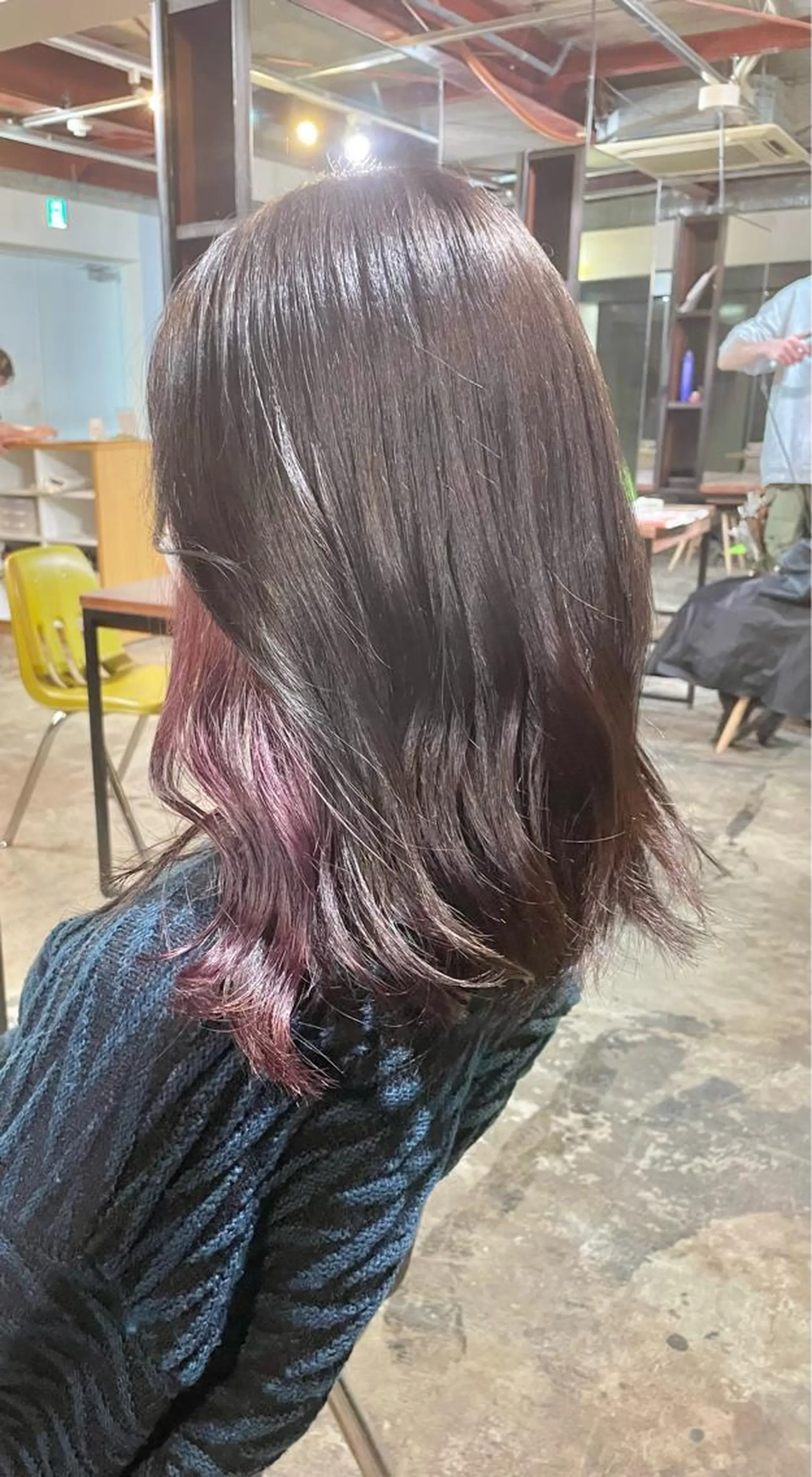 ミディアム カラー ベージュカラー インナーカラー ボブ ボブインナー La fith hair ray所属・メンズ/パーマ/ ブリーチ/KAITOのヘアスタイル