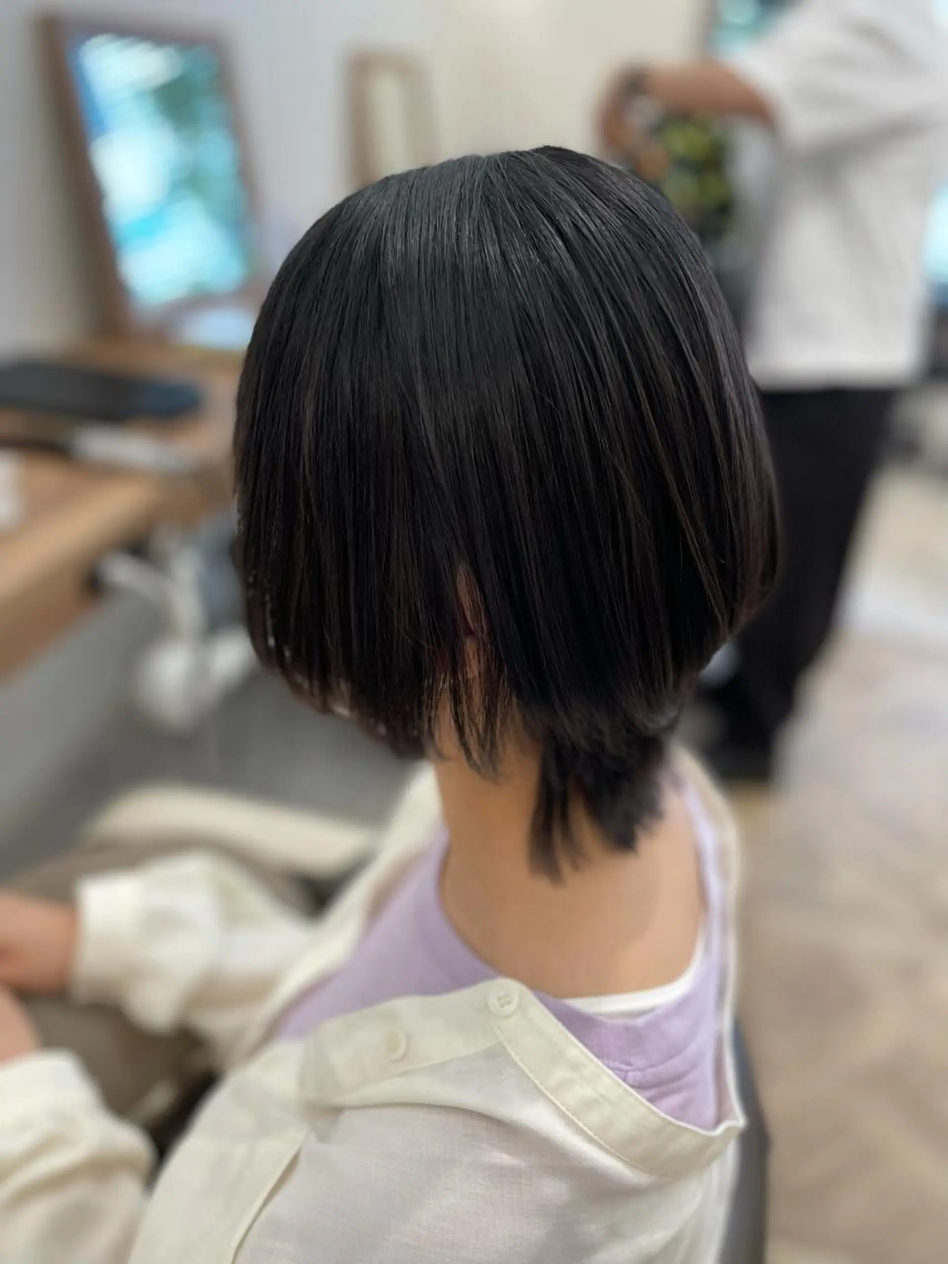 ショート カット 縮毛矯正 stellae by INFINI（アンフィニー）所属・星 翔のヘアスタイル