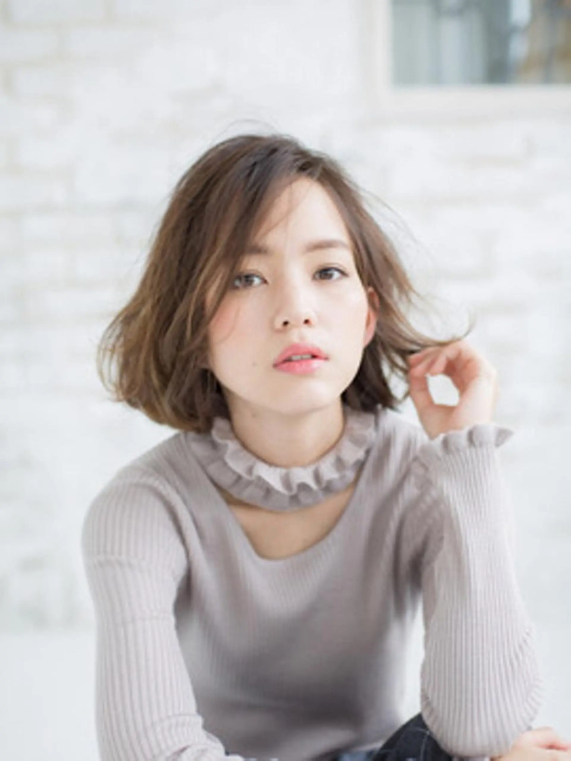 ミディアム カラー 【公式】amble luxe池袋東口🩷のヘアスタイル