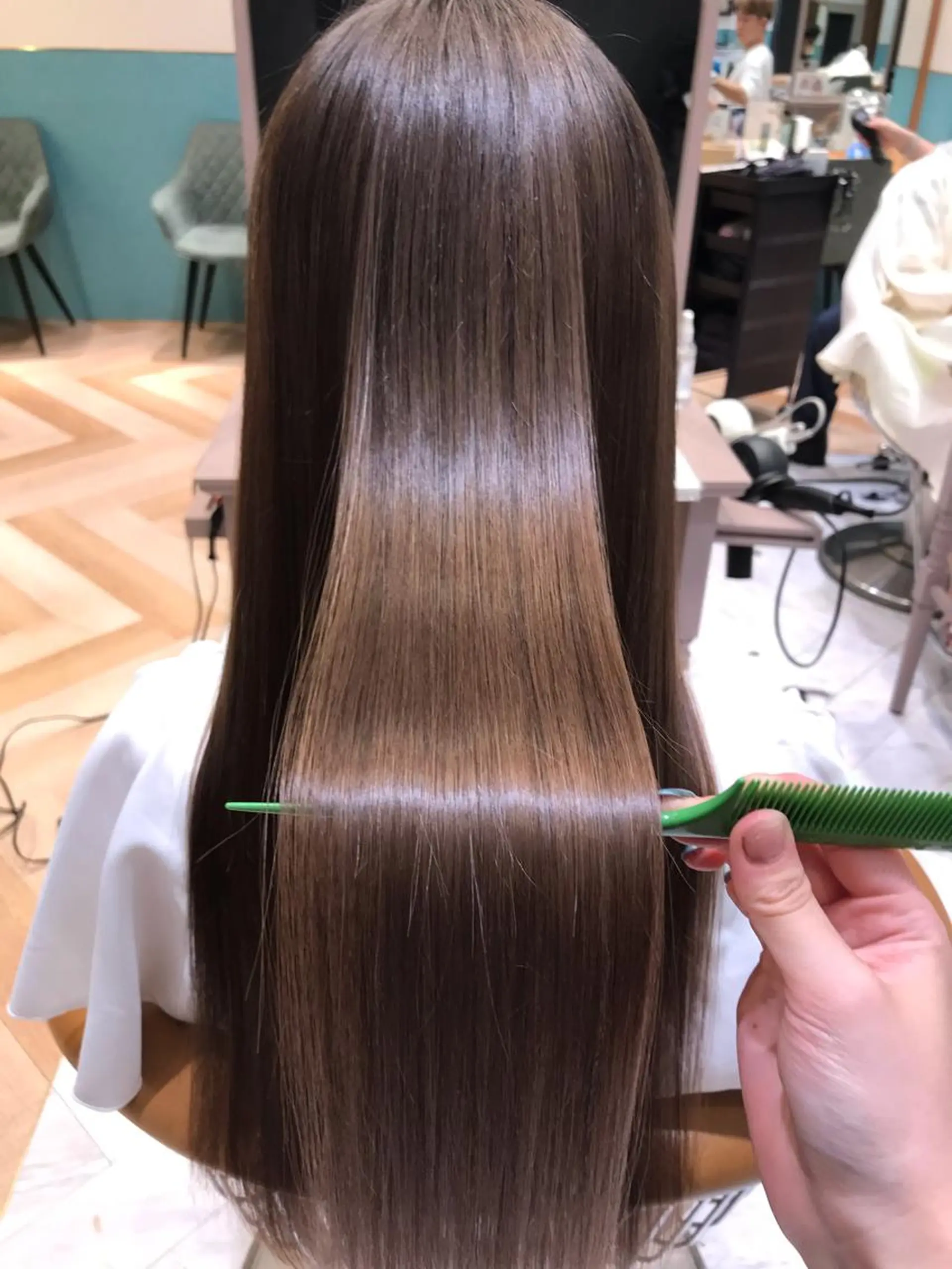 ロング 縮毛矯正 トリートメント Lond leglise 立川所属・🥝似合わせ小顔 ボブ🌏shioのヘアスタイル