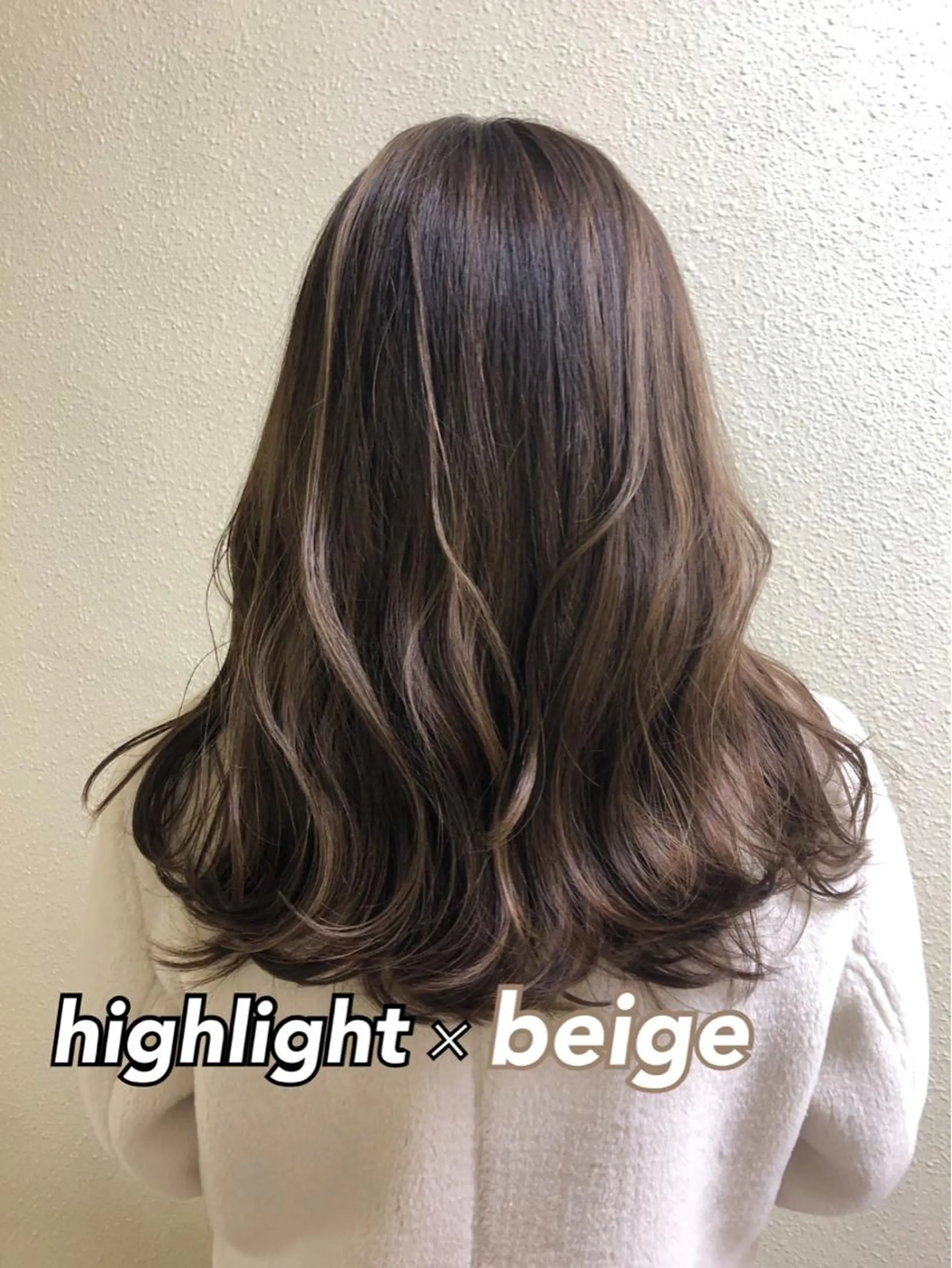 ミディアム カラー ベージュカラー 🎀トレンドヘア🎀 MIKUのヘアスタイル