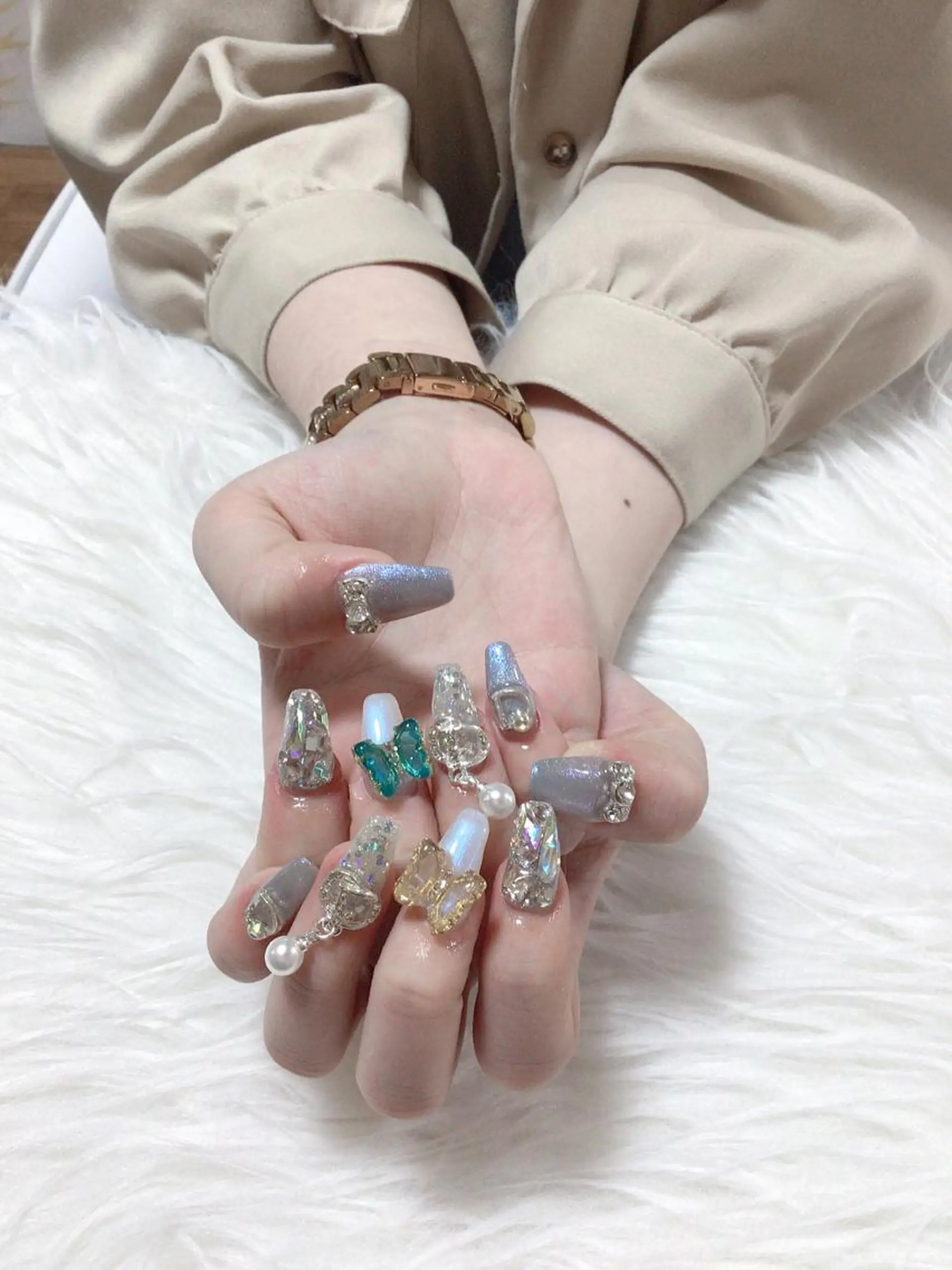 ネイル ミントネイルサロン所属・M 🌟メンズネイリストのネイルデザイン