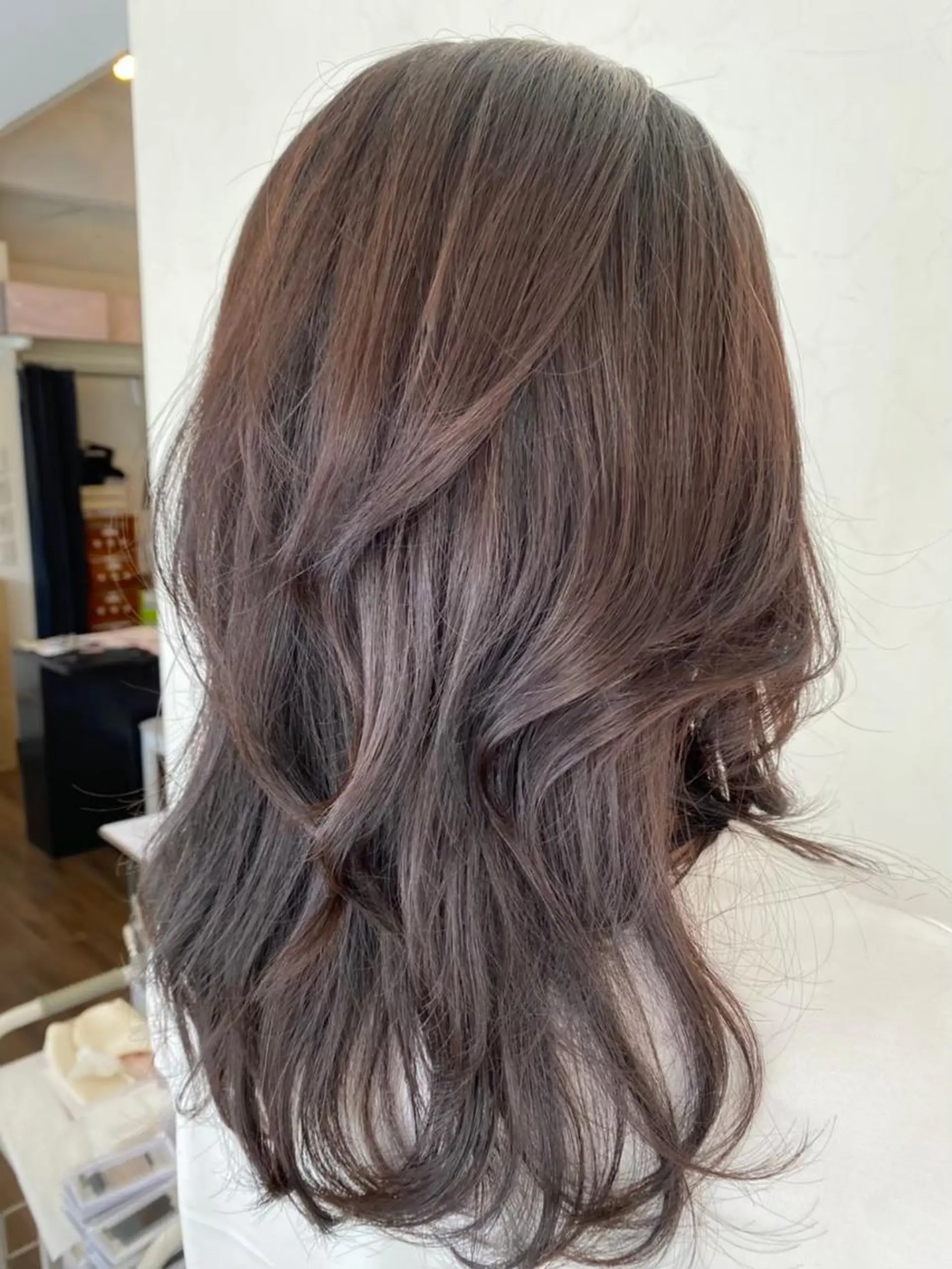 ロング 藤田  紀子のヘアスタイル