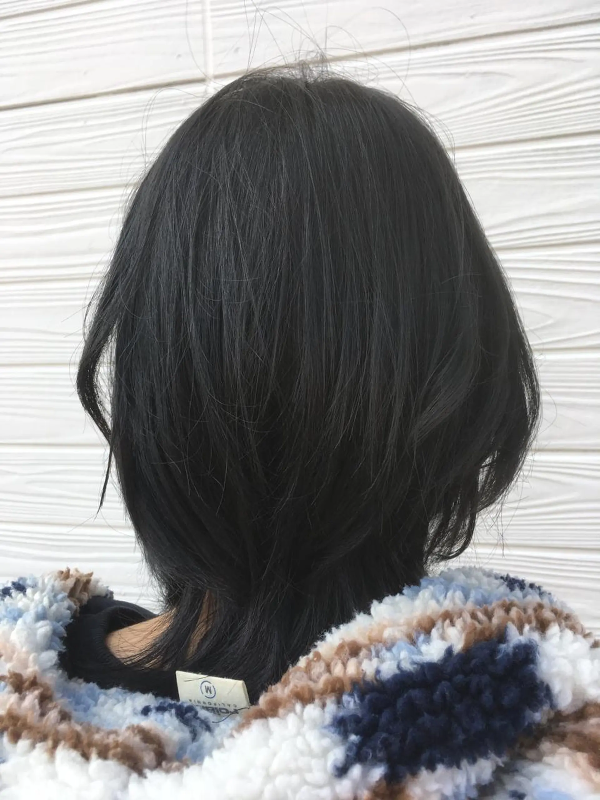 ミディアム カラー ビヨウシツトリコ よねたにみなのヘアスタイル