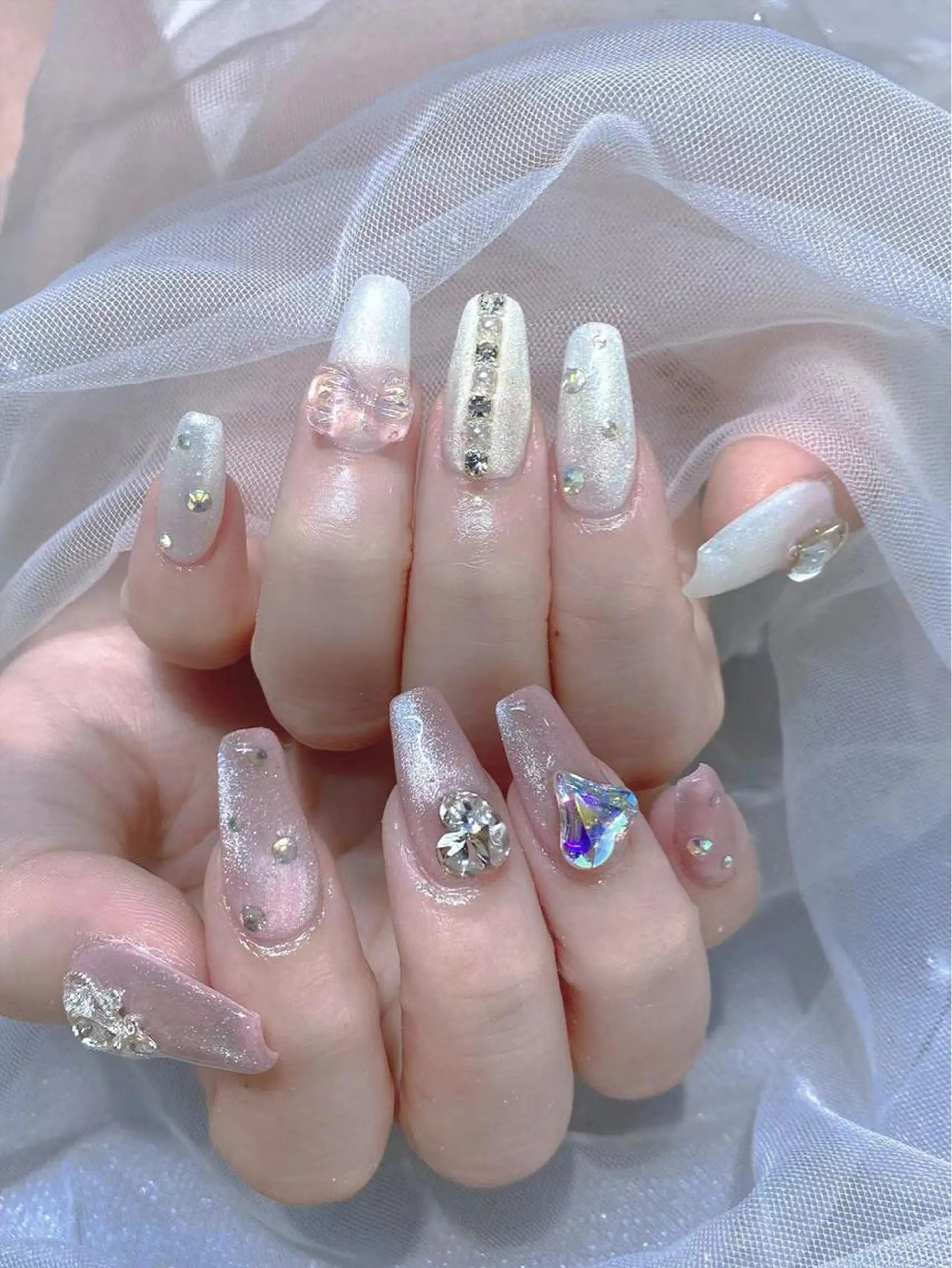 ネイル 長さだし専門店 M2 rikaのネイルデザイン