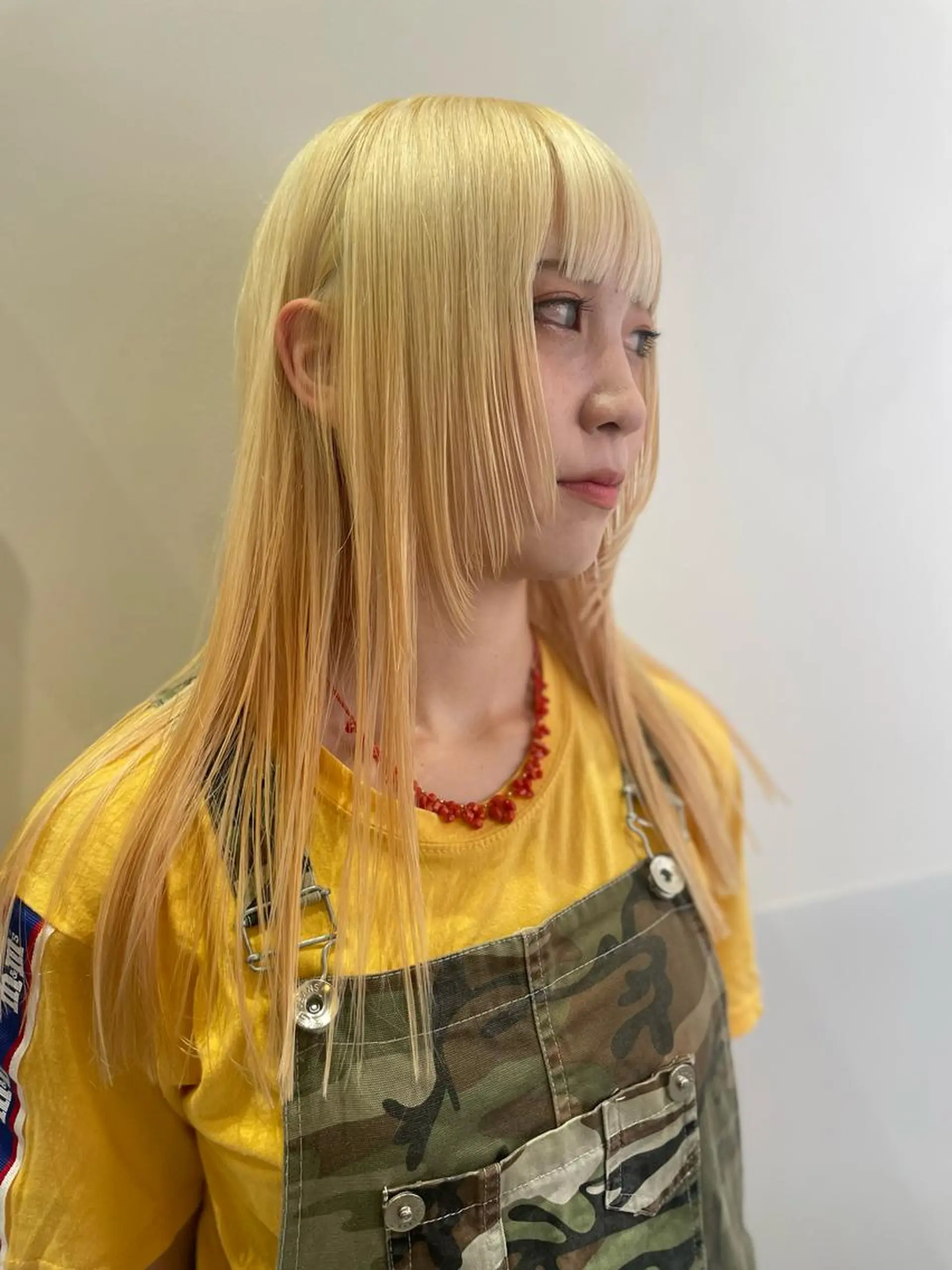 ミディアム カラー カット ヘアカラー トリートメント SALOWIN所属・ブリーチ✨ ボブ✨レイヤーのヘアスタイル