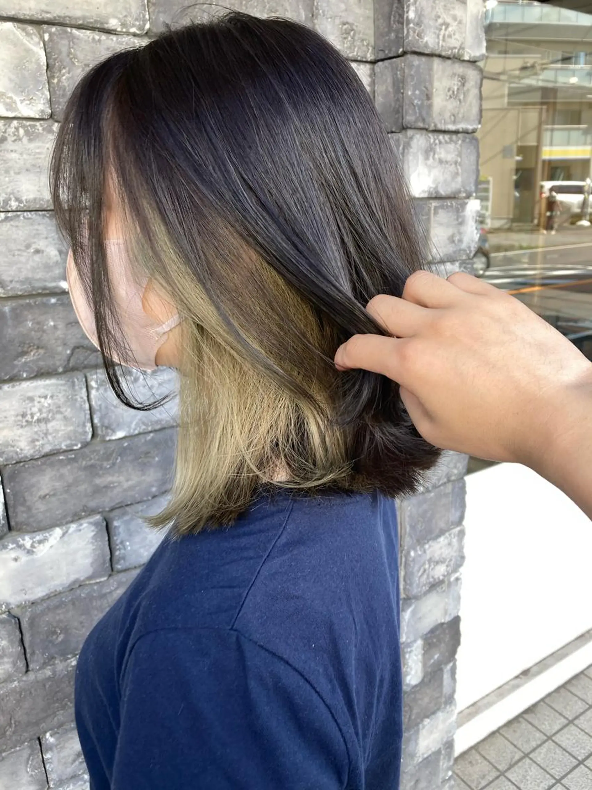 セミロング カラー カット ヘアカラー トリートメント ✂️似合わせの魔術師 石田一樹✂️のヘアスタイル