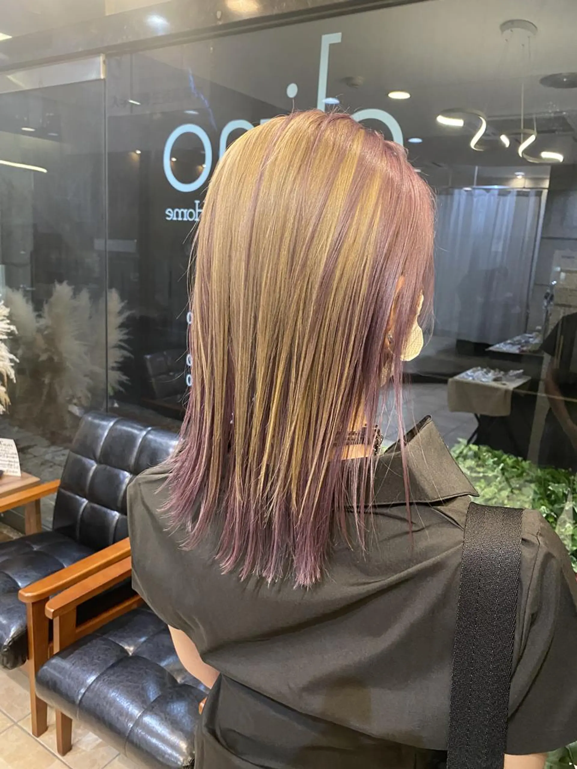 ミディアム olino 【オリノ】西田辺のヘアスタイル