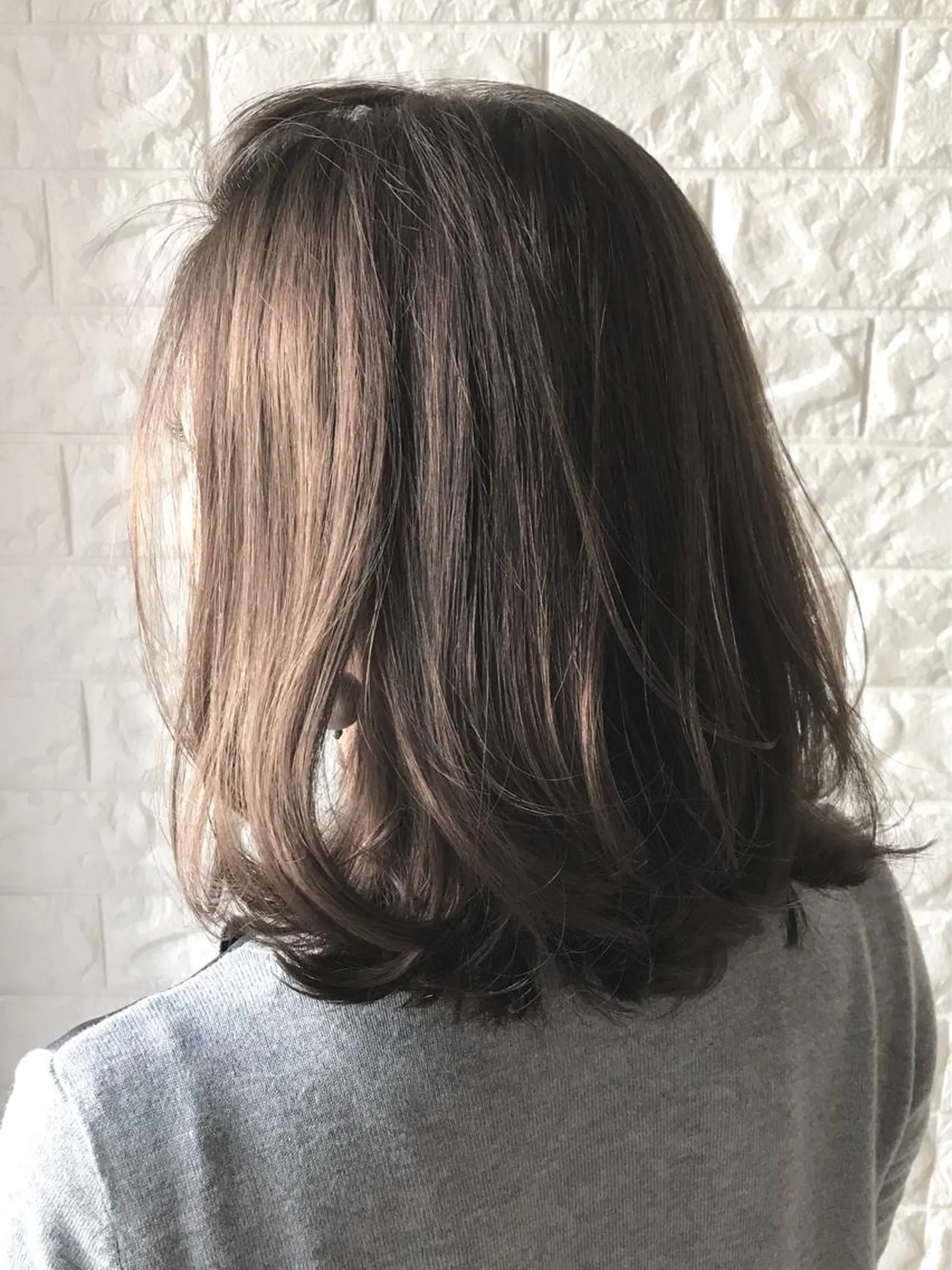 ミディアム カラー ブリーチ ケアブリーチ 透明感カラー イルミナカラー エイジングケア特化 美容師✂️山崎竜二のヘアスタイル