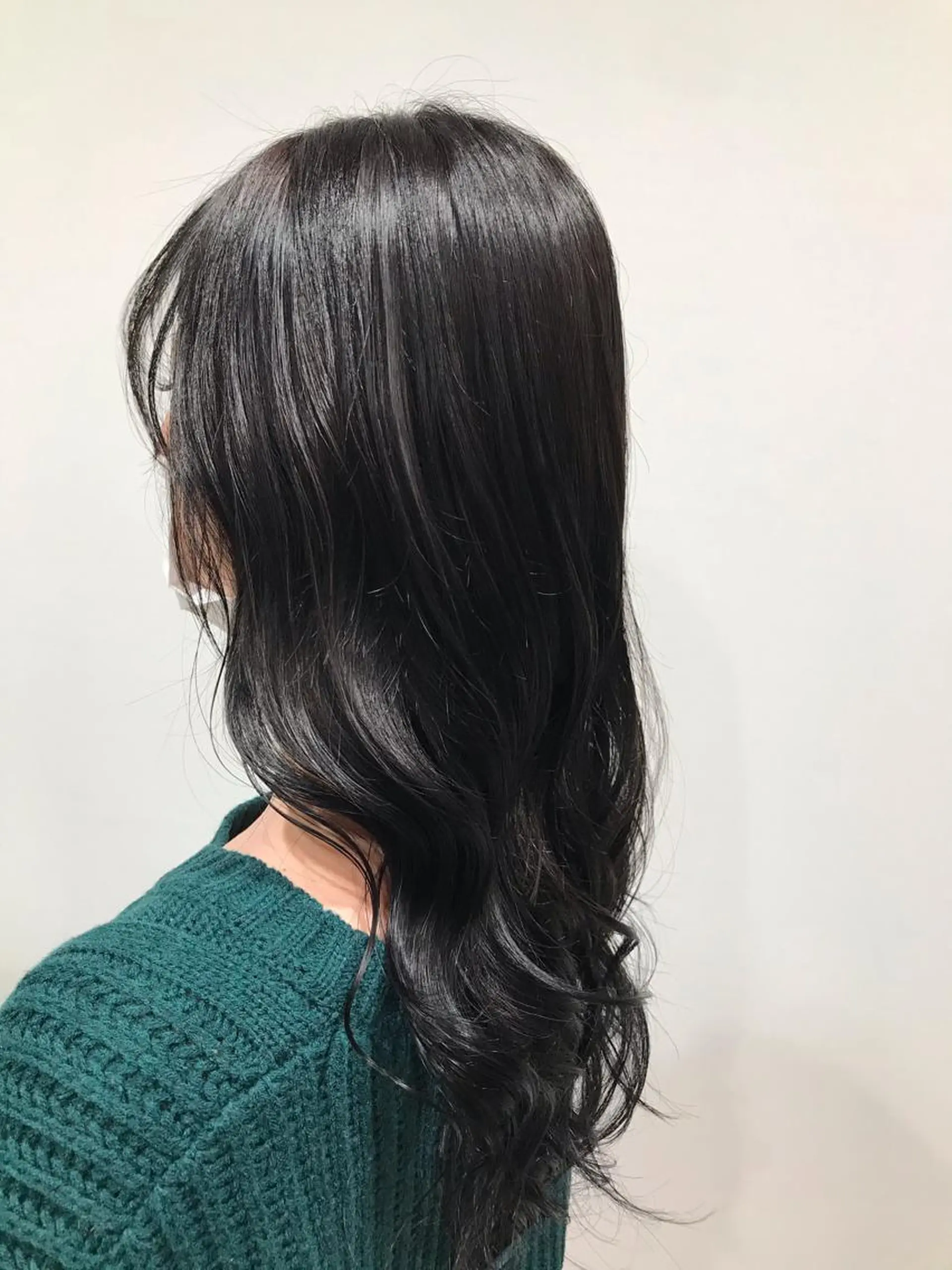 セミロング ハイライト 下條 真のヘアスタイル