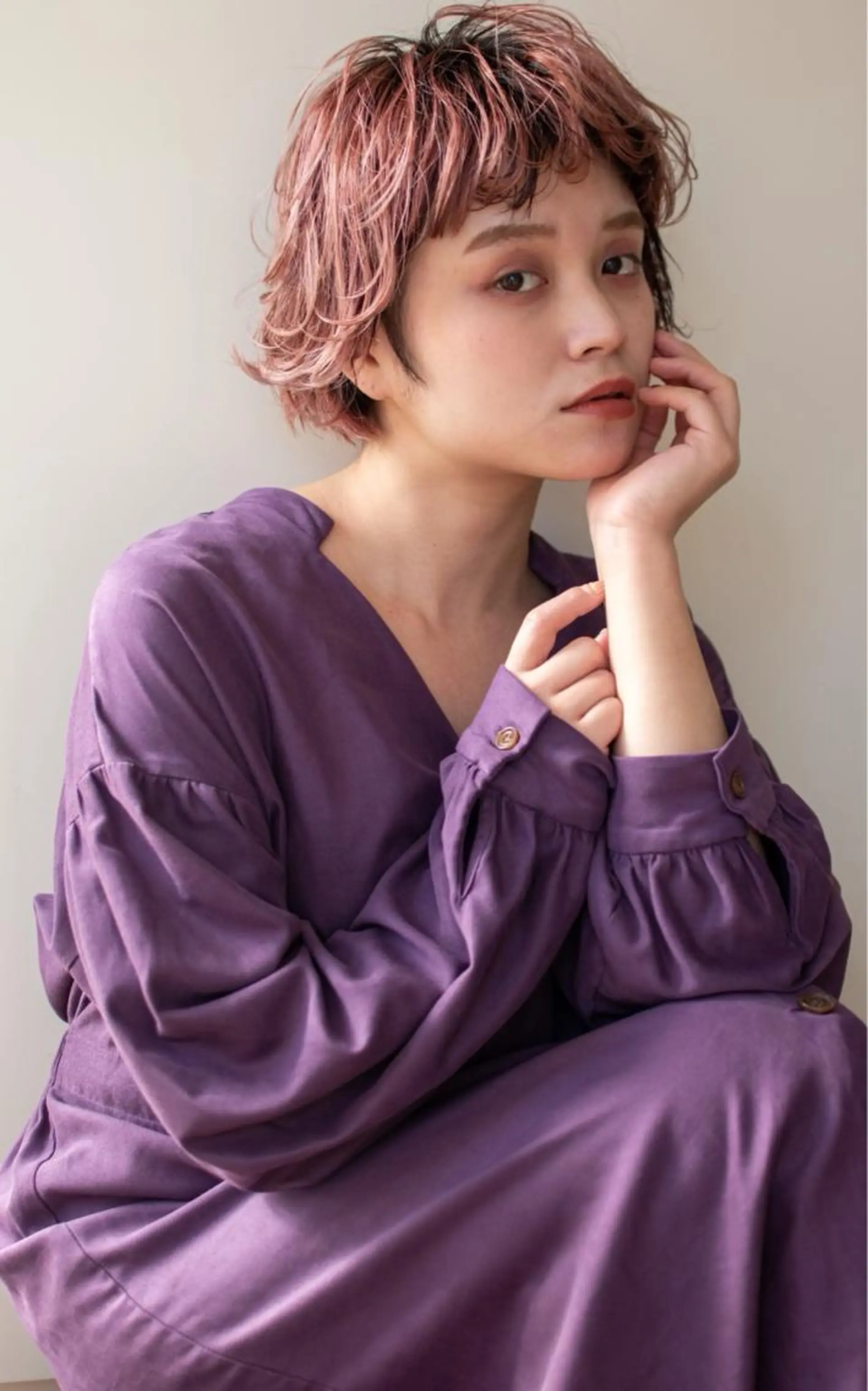 ショート カラー 🪡透明感/デザイン kaito🪡のヘアスタイル