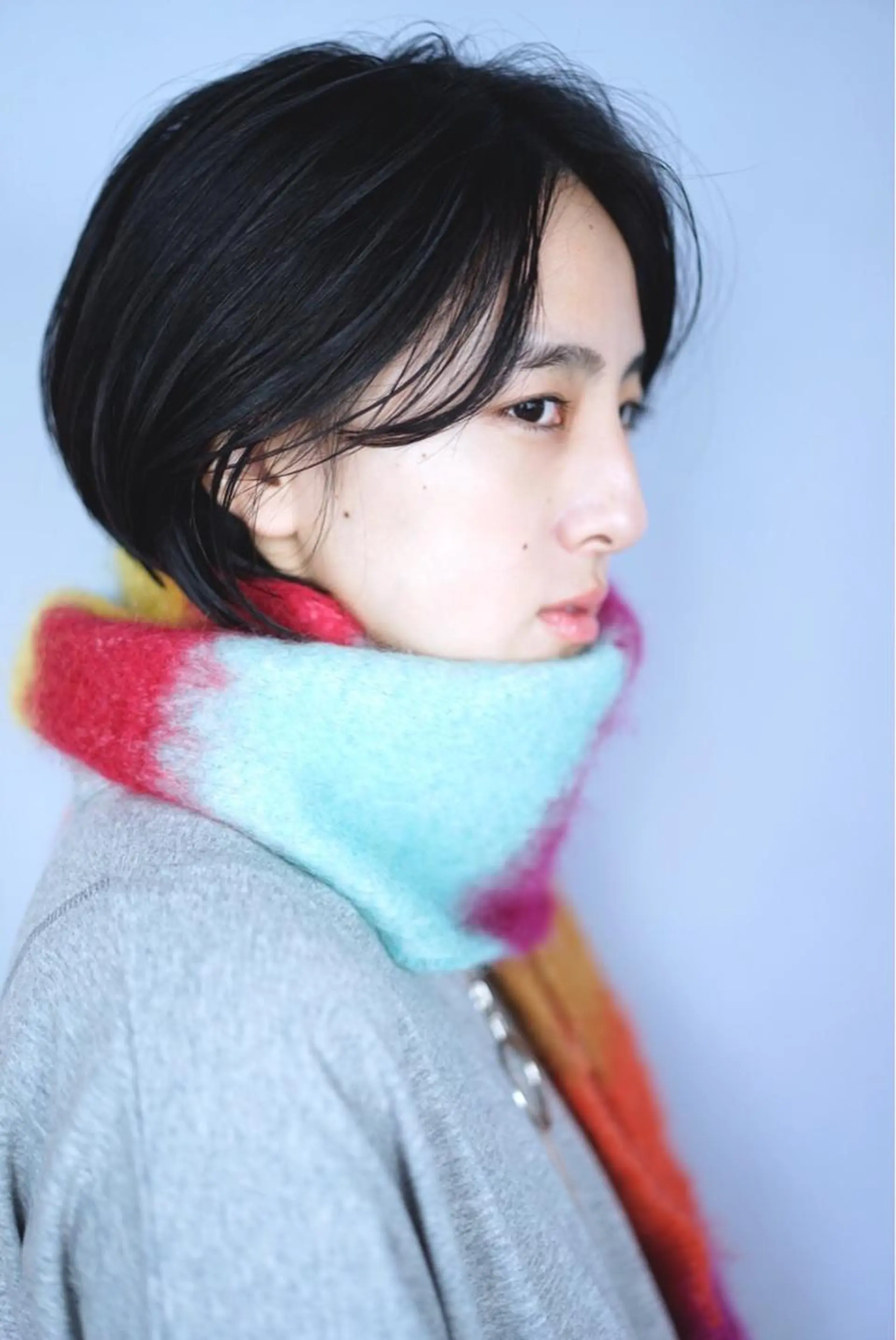 ミディアム 💘透明感カラー💘 沖本 将宏のヘアスタイル