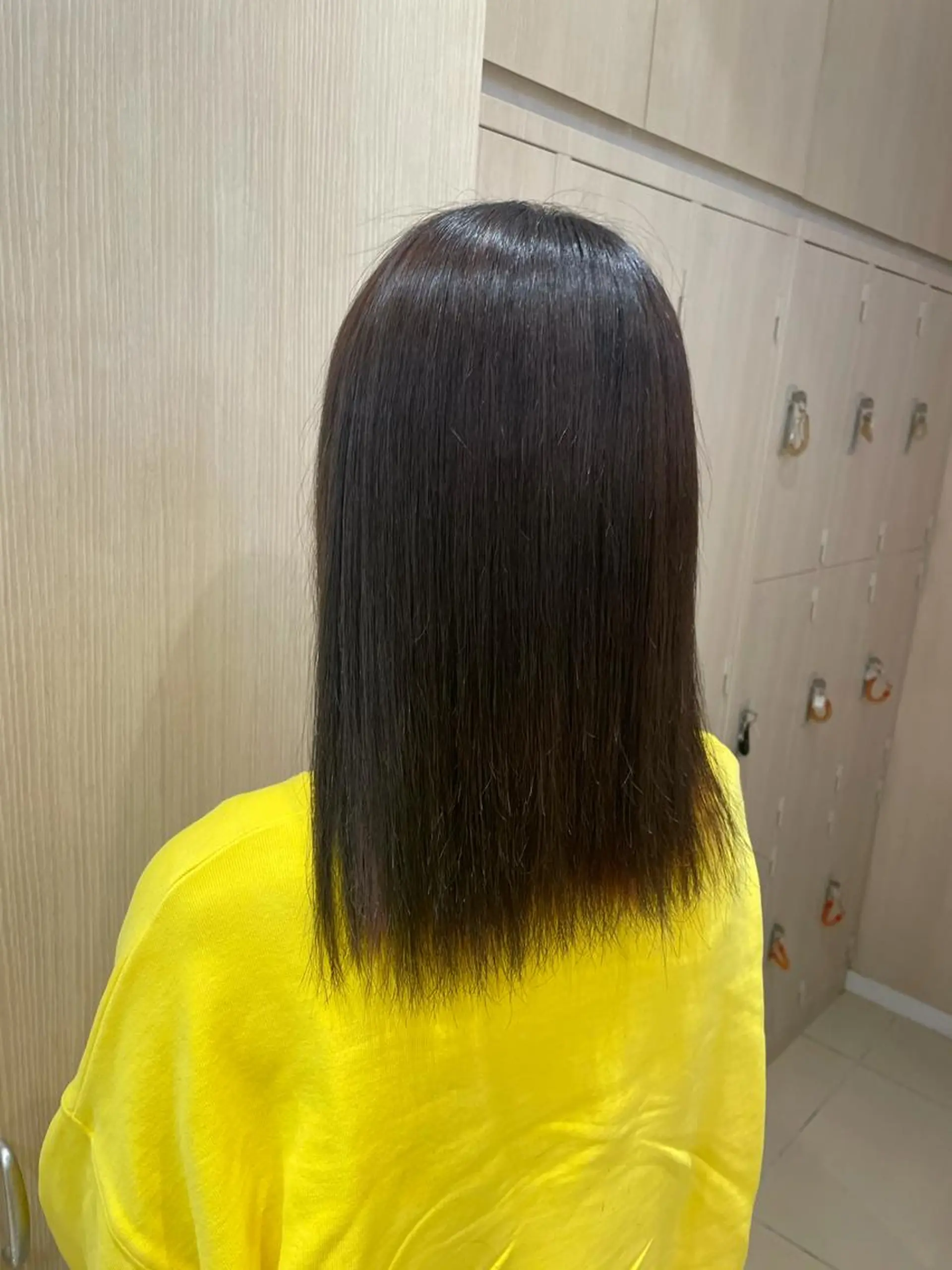 セミロング パーマ 韓国ヘアメイク🎀/ 縮毛矯正✨山本媛香のヘアスタイル