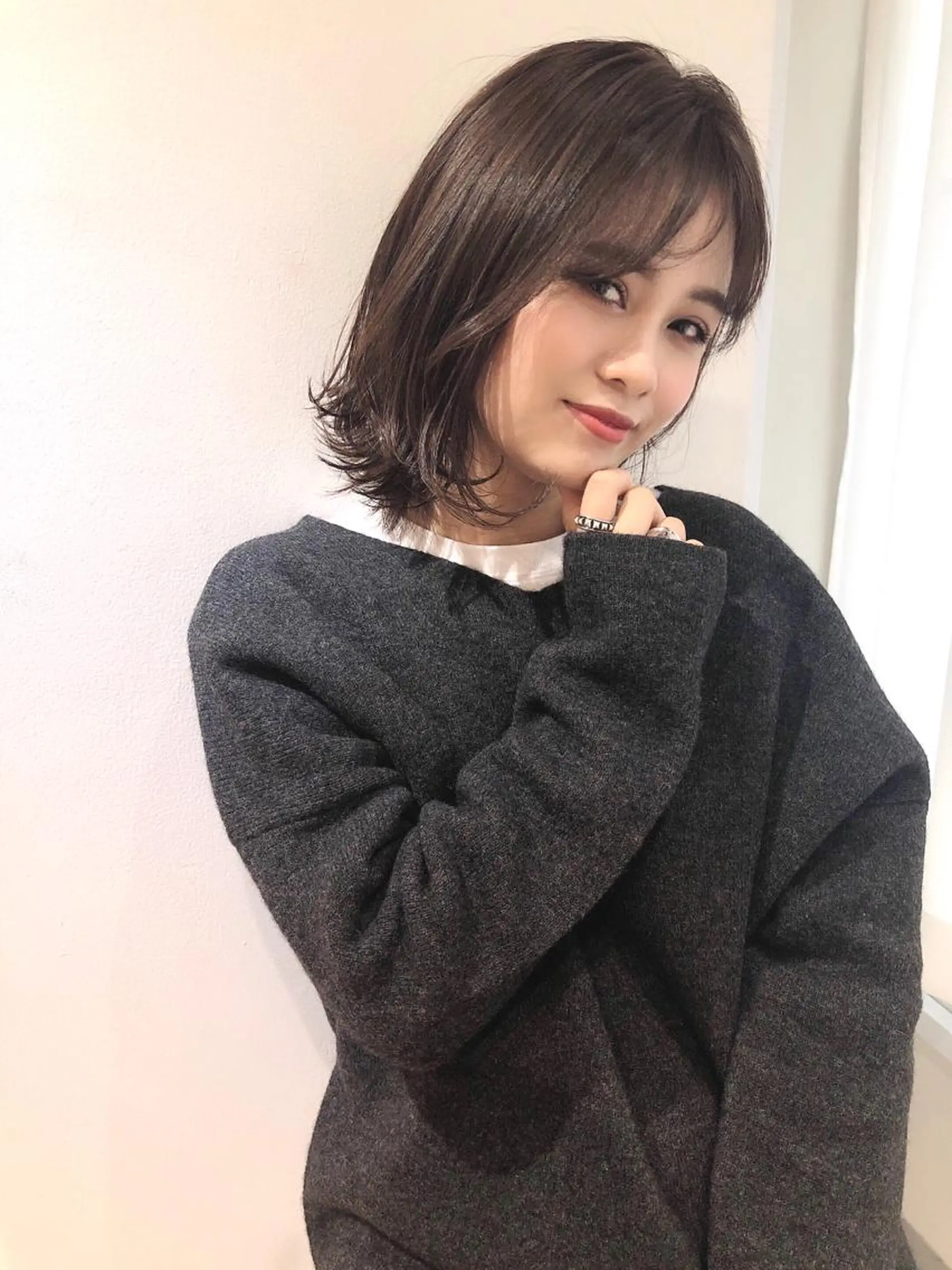 ミディアム カラー 過去一の柔髪ヘア 🌿IVYjoureのヘアスタイル