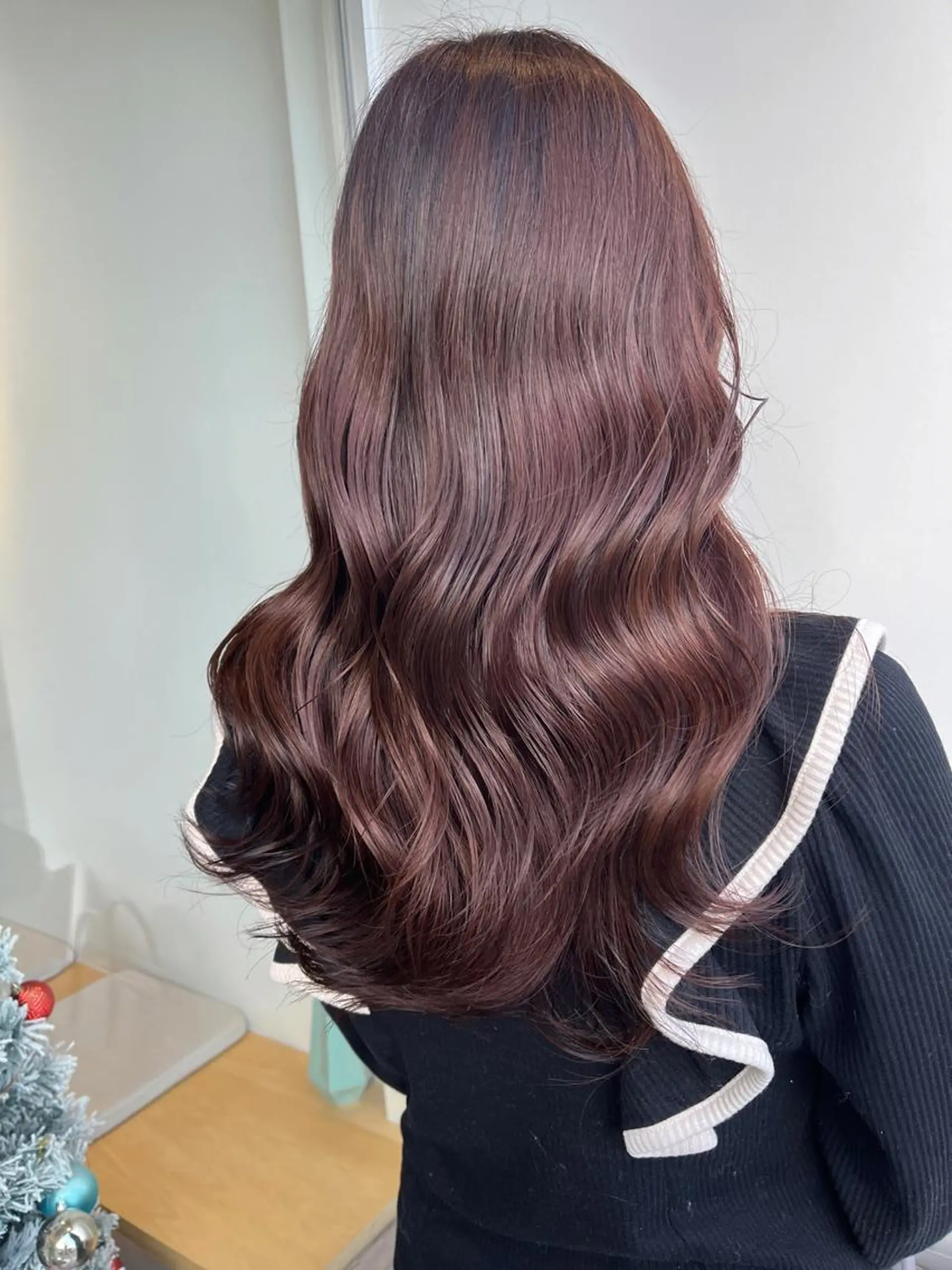 カラー ブラウンカラー 村松 萌のヘアスタイル