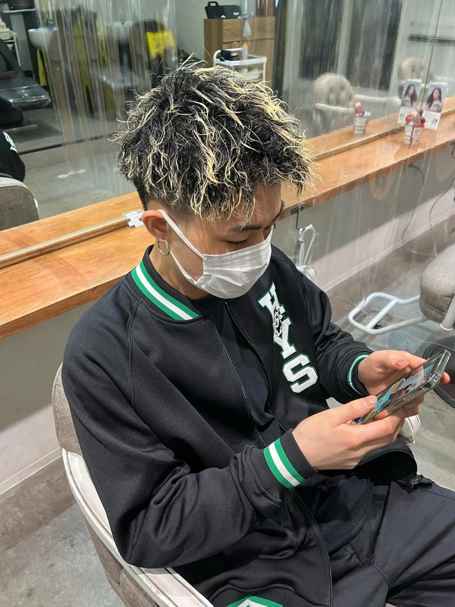 パーマ メンズ メンズパーマ メンズツイストパーマ ツイストパーマ 京都駅メンズカット/ パーマ/Keigoのヘアスタイル