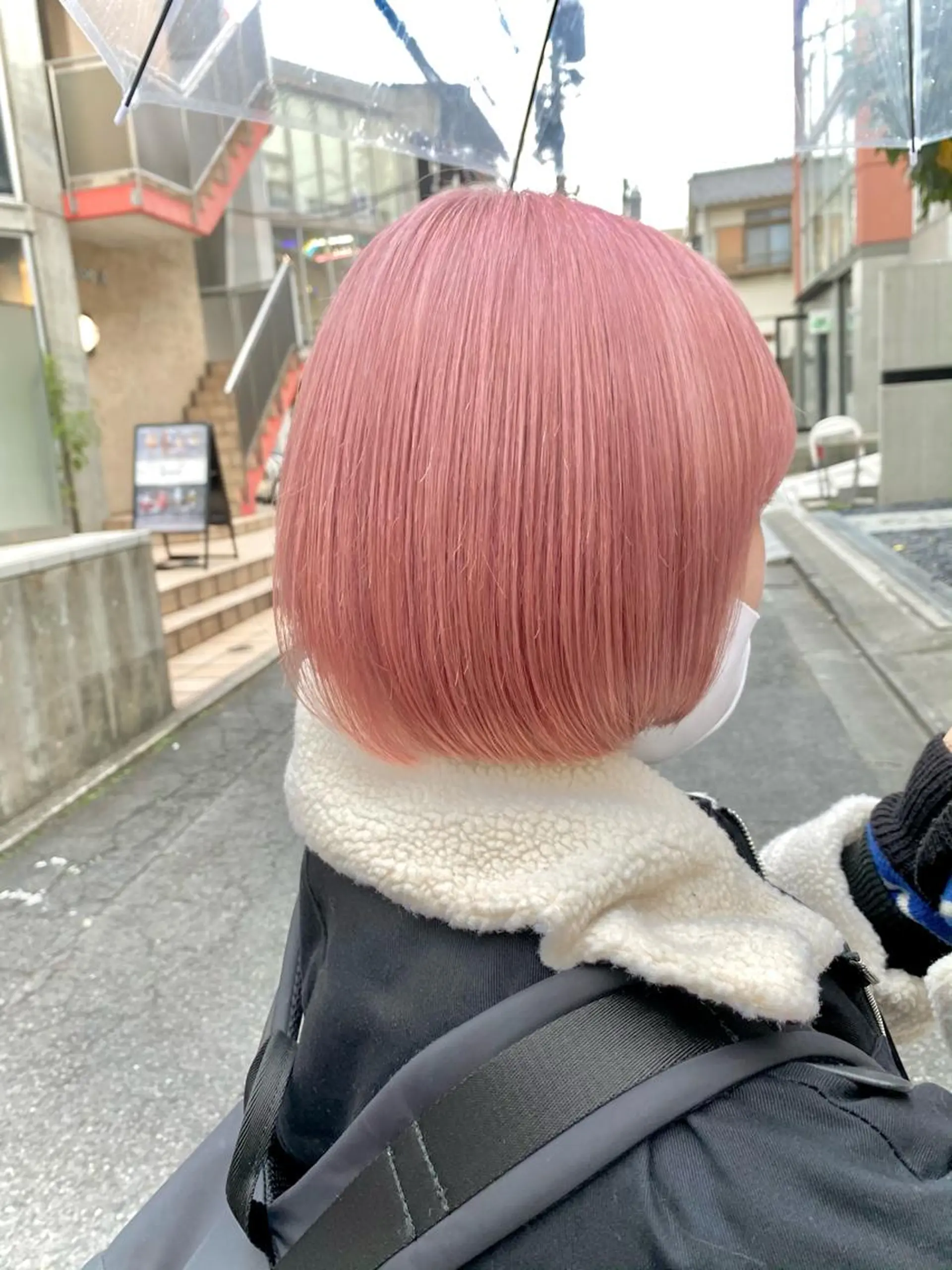 ショート カラー カット ヘアカラー トリートメント ヘアセット ☘️ブリーチ/ハイト ーン/レイヤー/のヘアスタイル