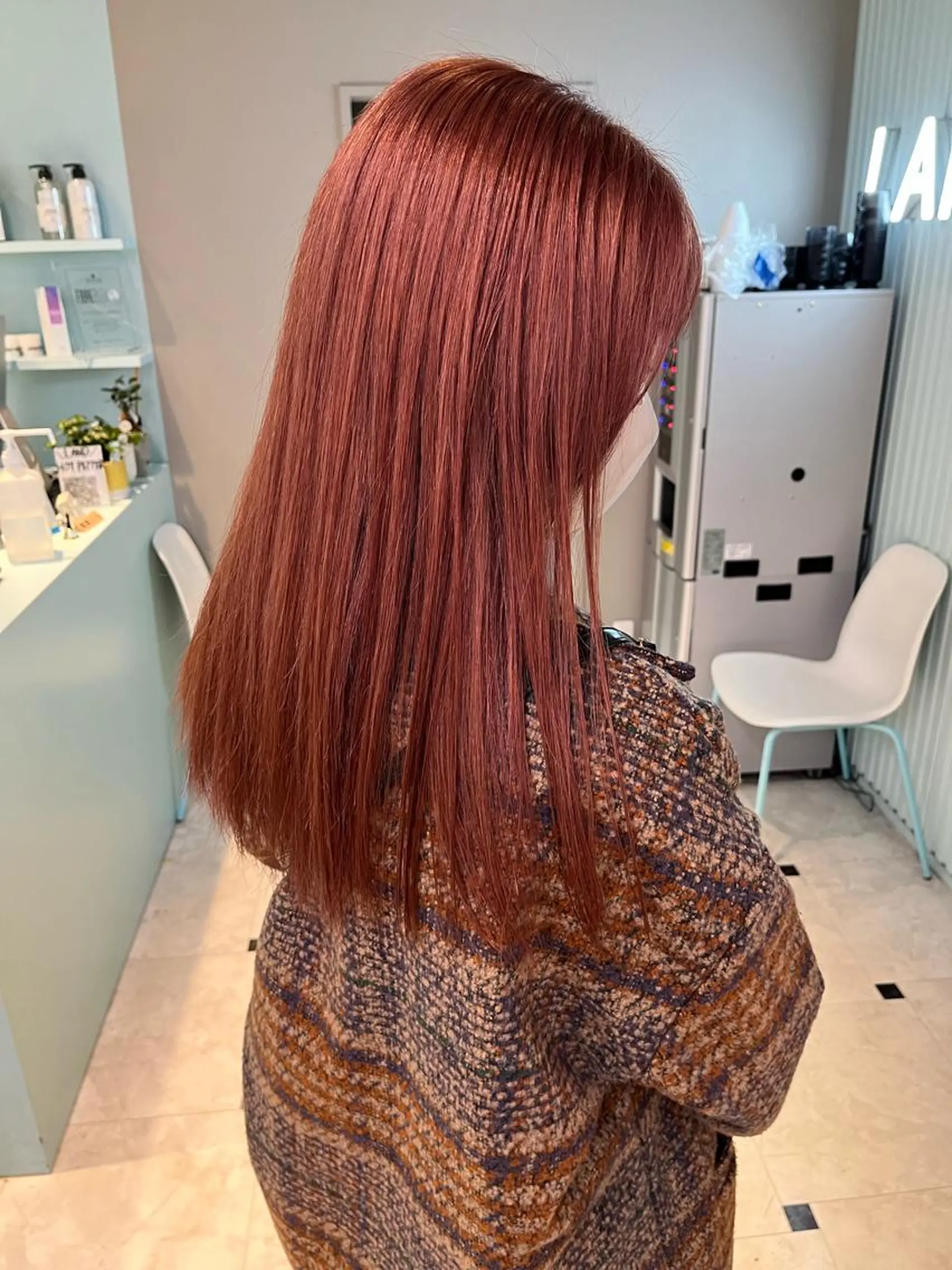 セミロング カラー ヘアアレンジ 愛されカラー🩷 はるなのヘアスタイル