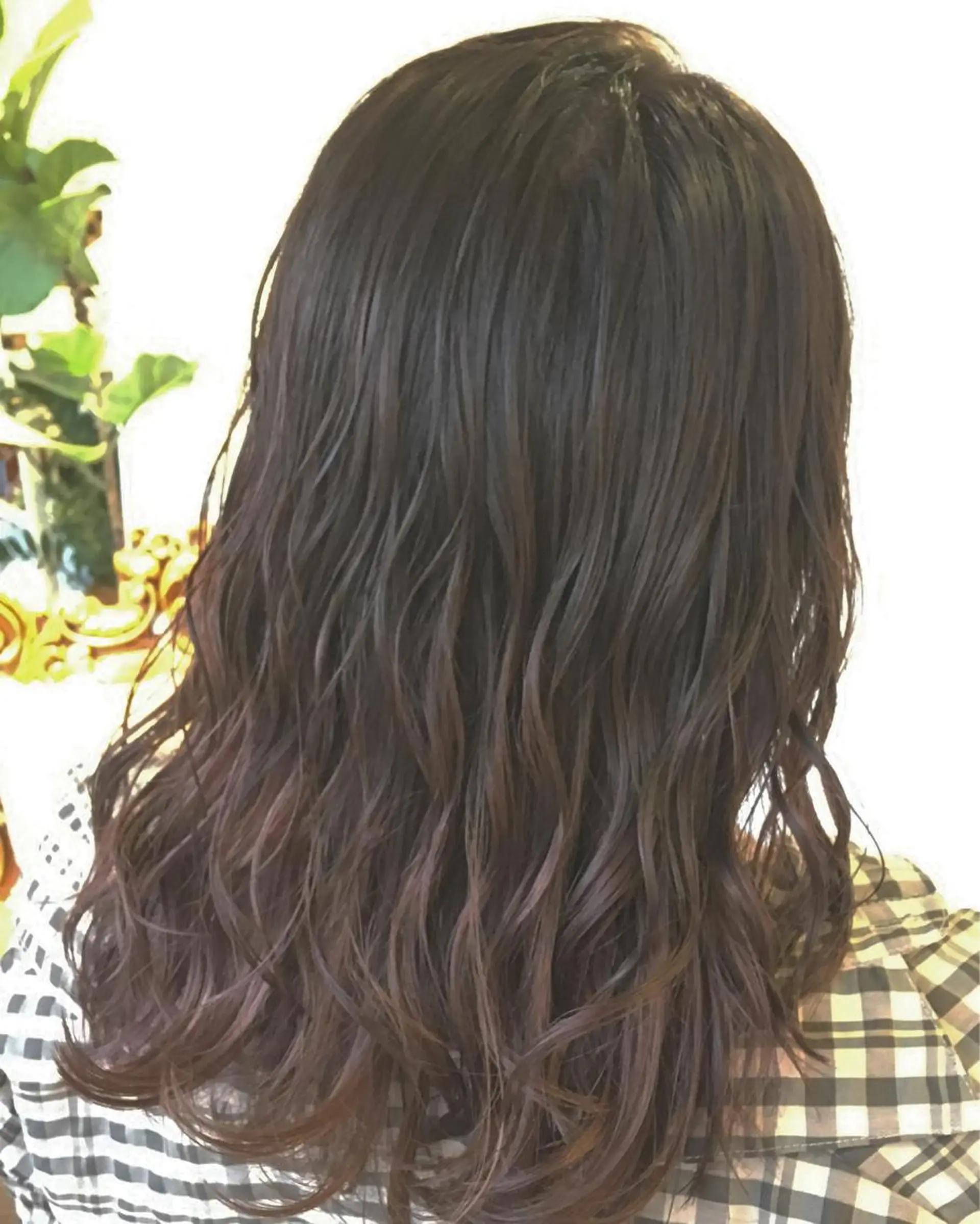 ミディアム カラー パーマ ヘアアレンジ グラデーションカラー ピンクカラー エグチ アキラのヘアスタイル