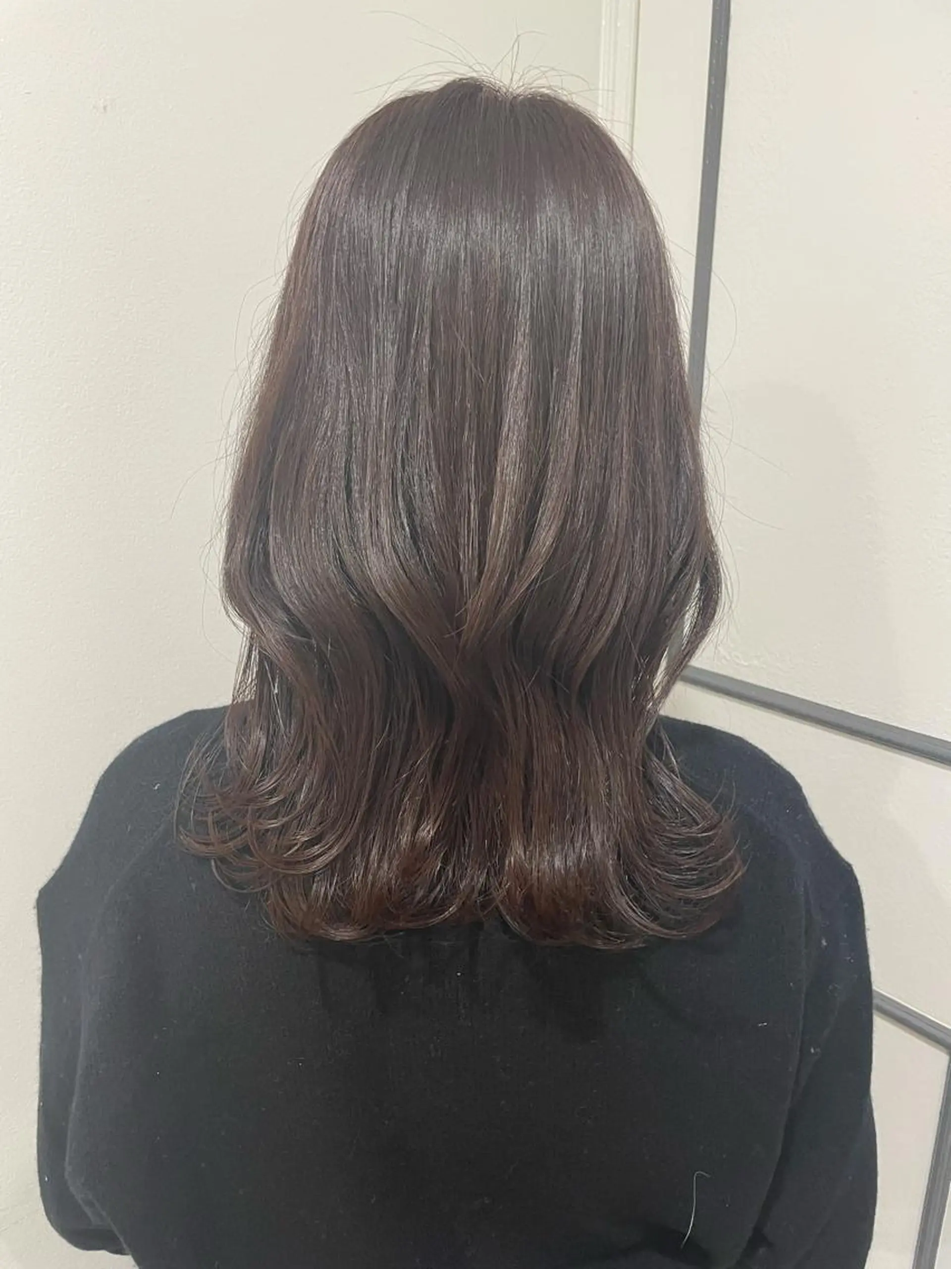 ミディアム カラー ブラウンカラー ラベンダーカラー ラベンダーブラウン SHEARA BY CARE所属・. AYUKAのヘアスタイル