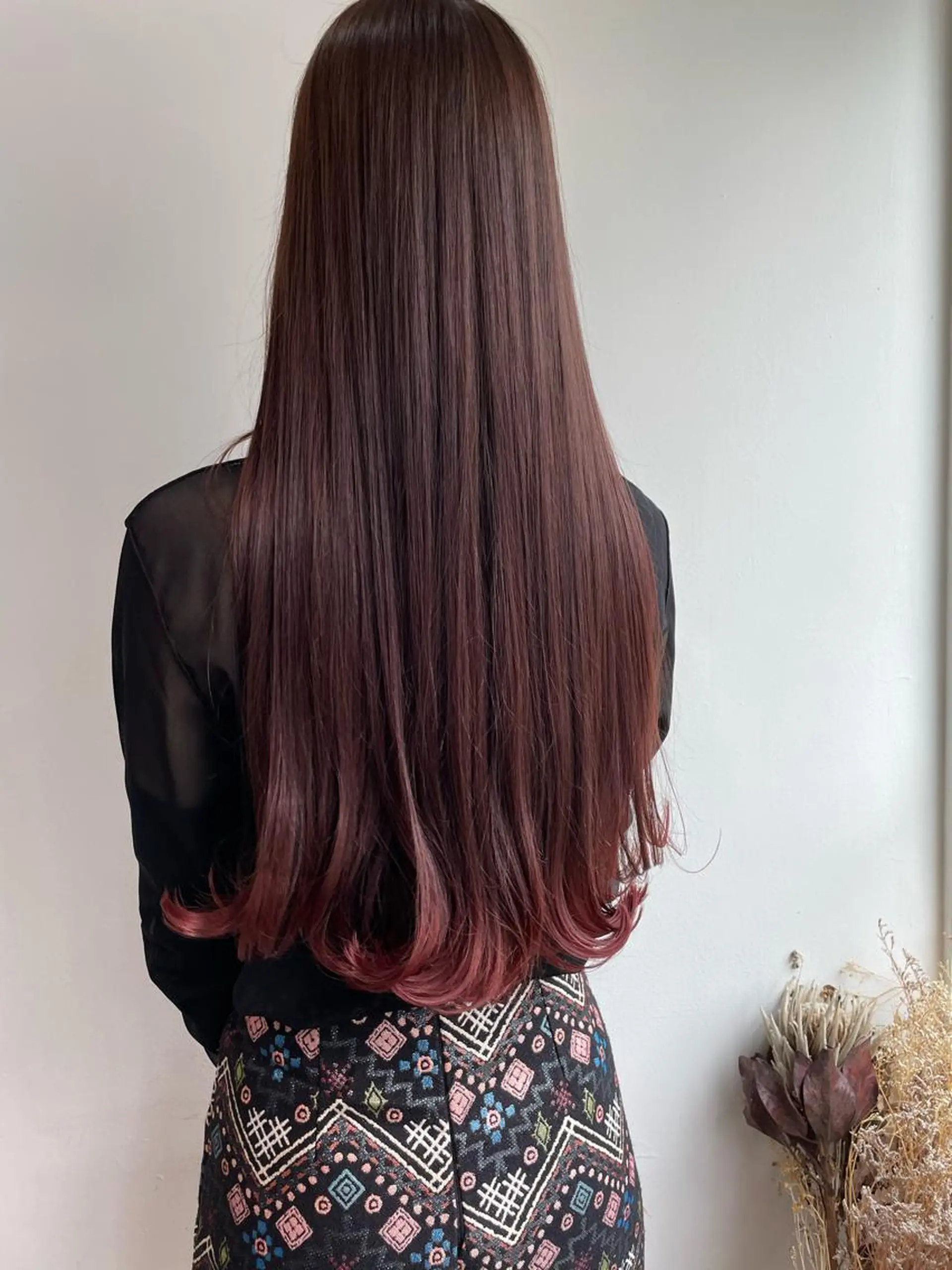 ロング カラー ボブ美容師 /馬場 翼のヘアスタイル