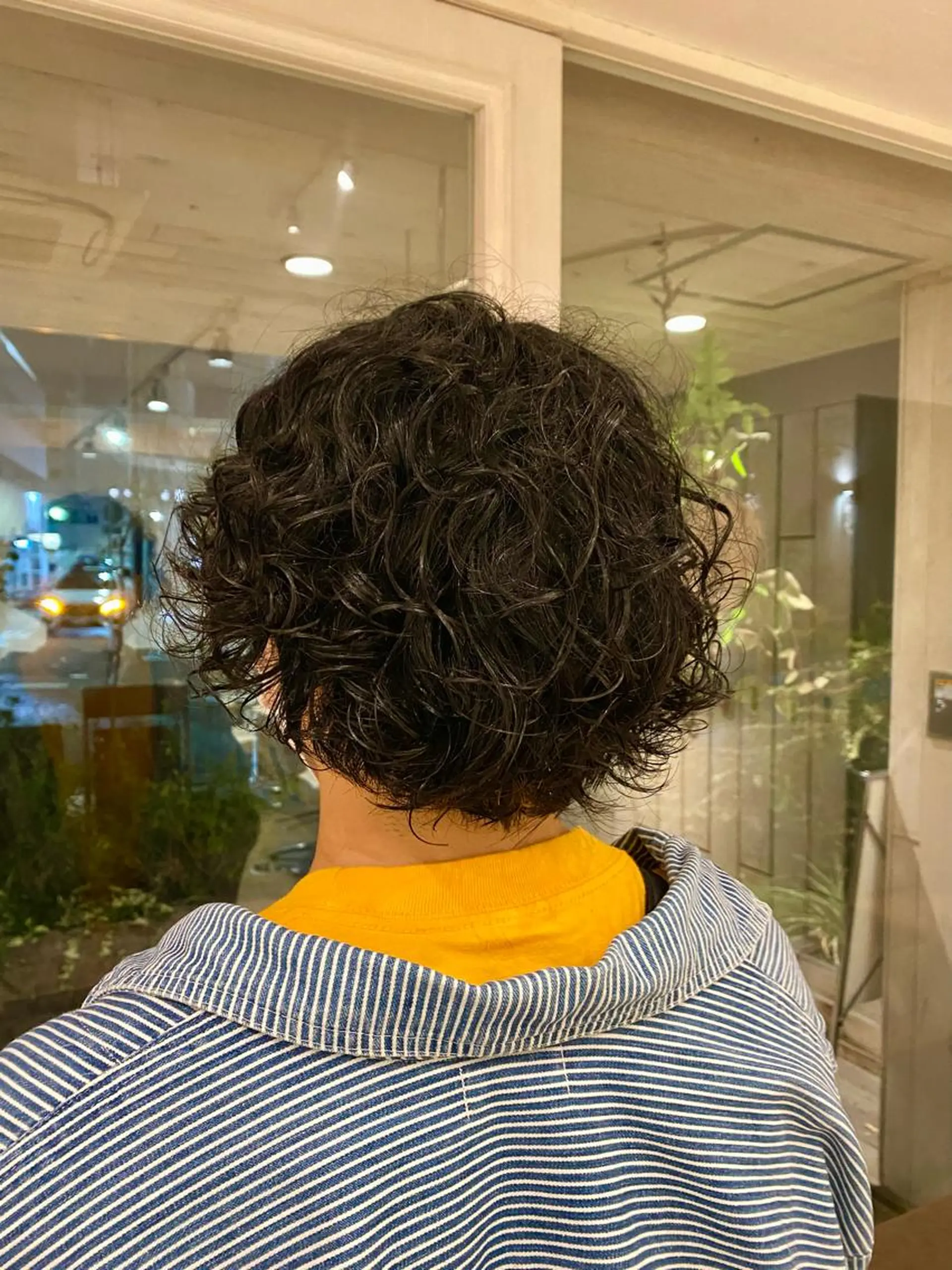 ショート パーマ カット パーマ トリートメント BELLA阿部野 TOMOMIのヘアスタイル