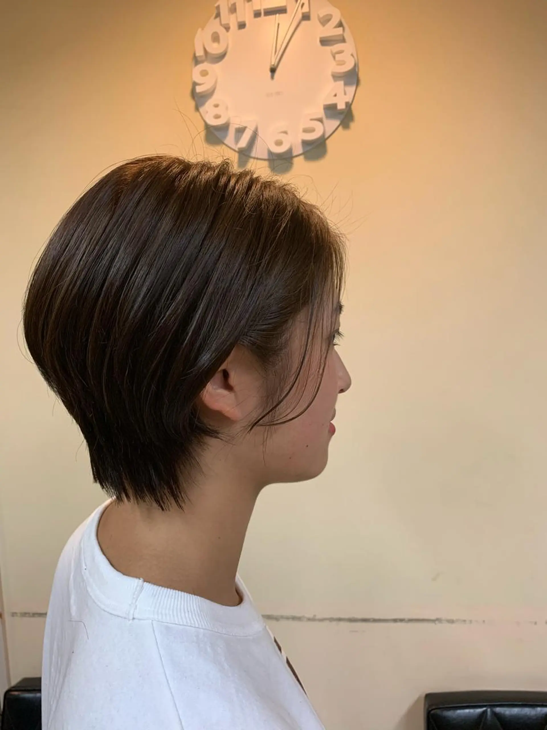 ショート ヨシミ カズヤのヘアスタイル