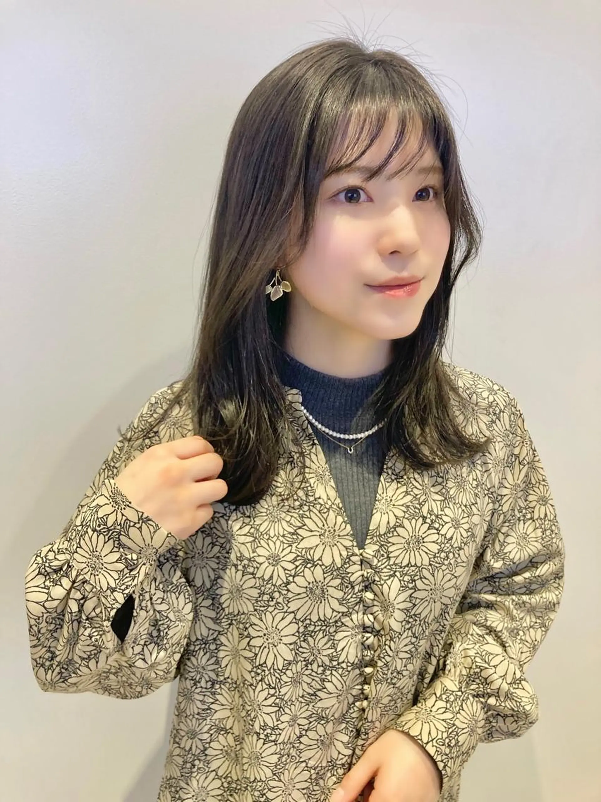 セミロング パーマ Utata  literie所属・🌷小野田 睦🌷のヘアスタイル