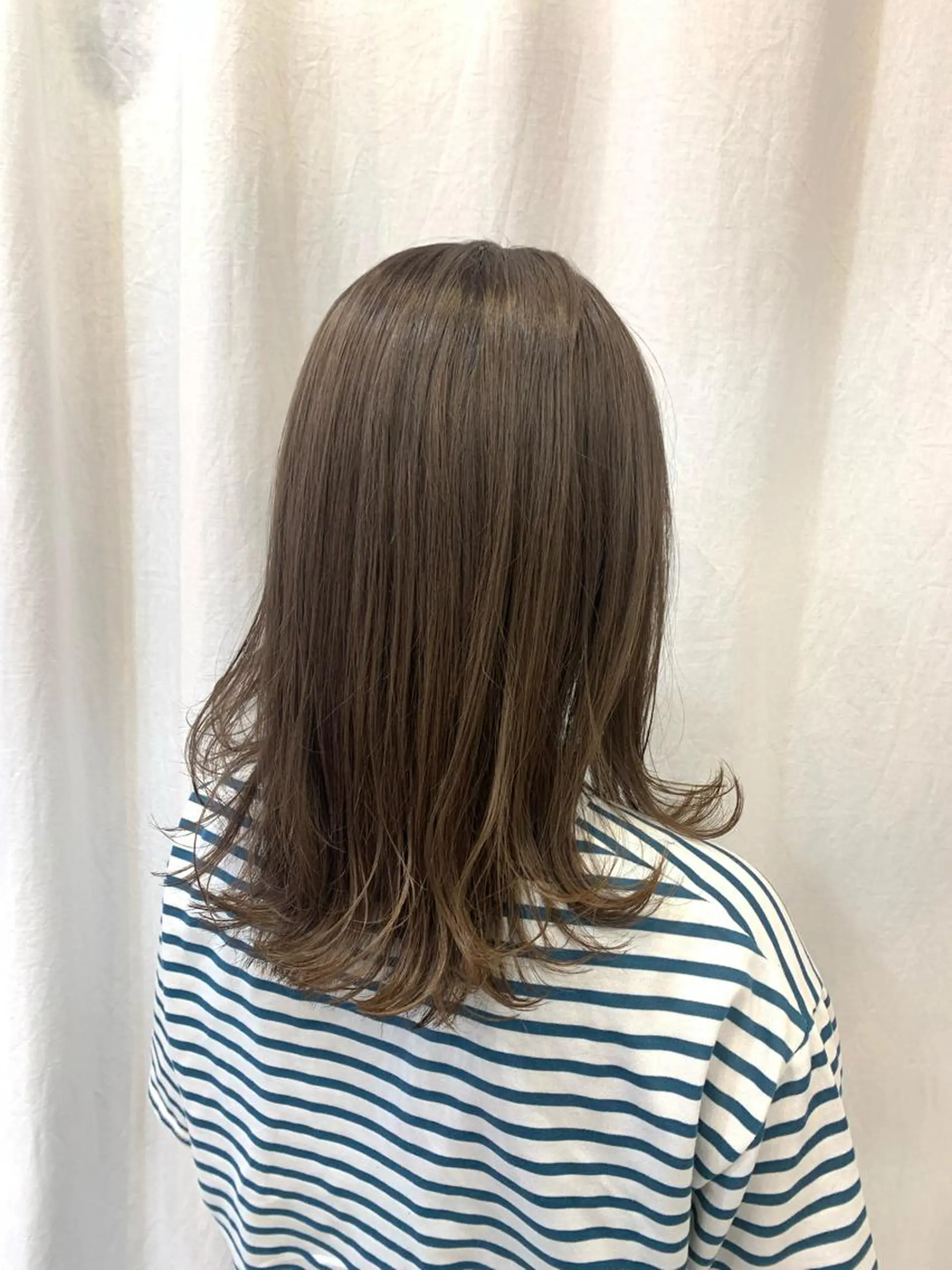 ミディアム カラー まろやかカラー🤎 みなとまほのヘアスタイル