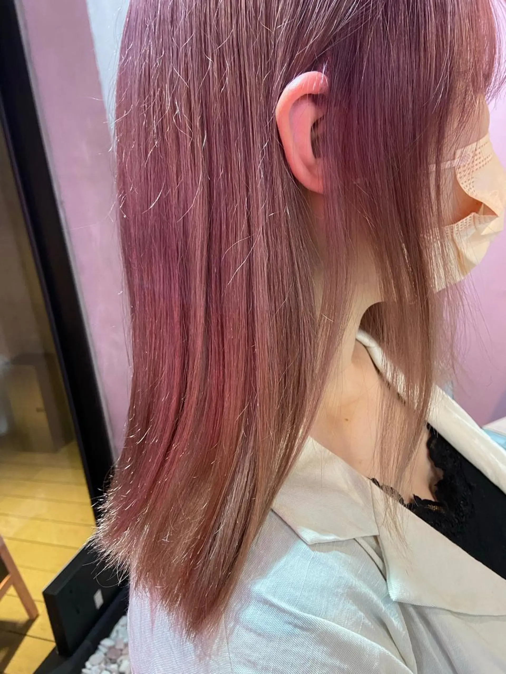 カラー バレイヤージュ ブリーチ デザインカラー ハイライトカラー インナーカラー 艶感透明感カラー🤍 hinaのヘアスタイル