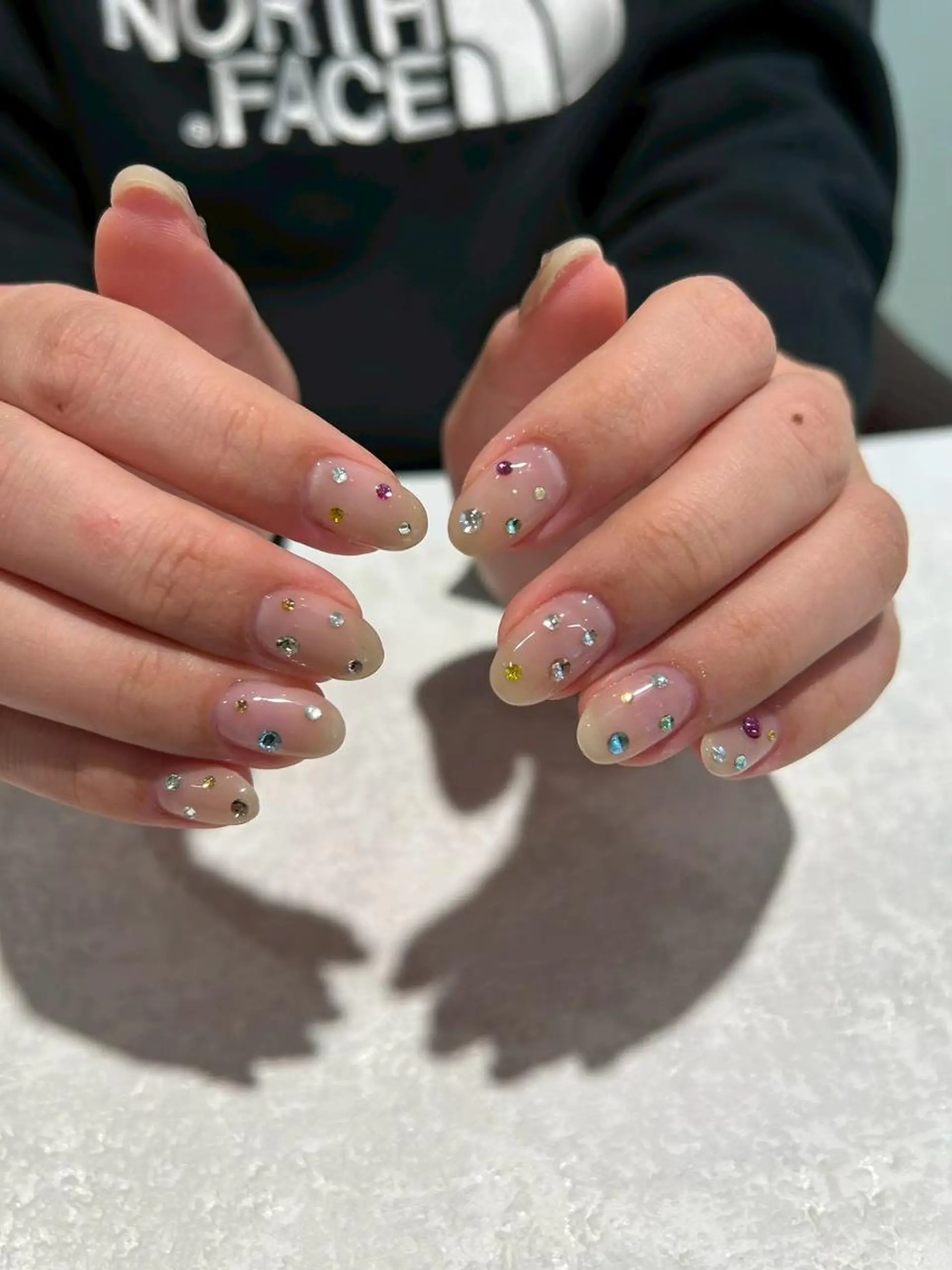 ネイル 桜ネイル ピンク 春ネイル ハンドネイル 春ネイル KAYAのネイルデザイン