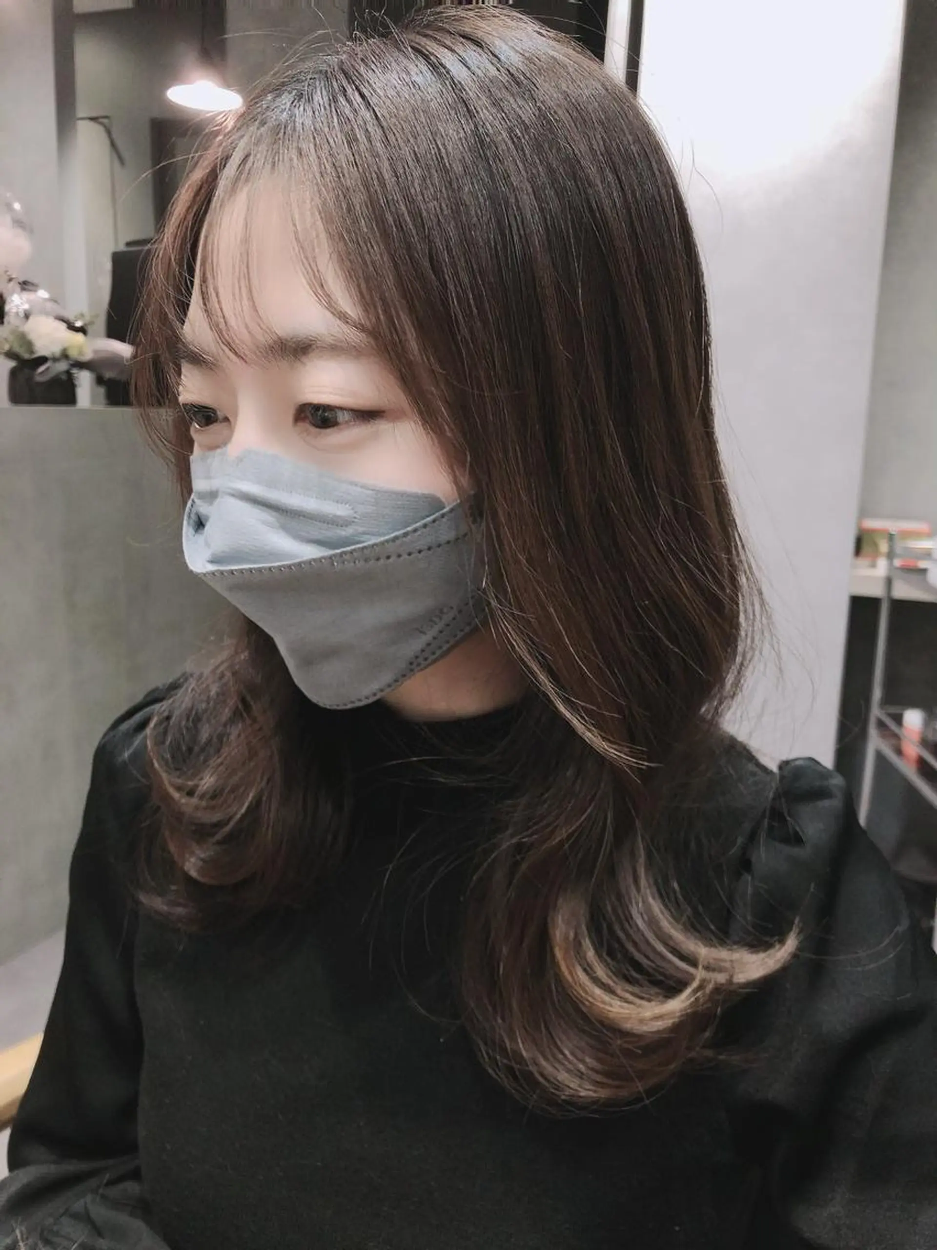 ミディアム カット ヘアカラー トリートメント ヘッドスパ 佐藤優太朗 似合わせ/髪質改善のヘアスタイル