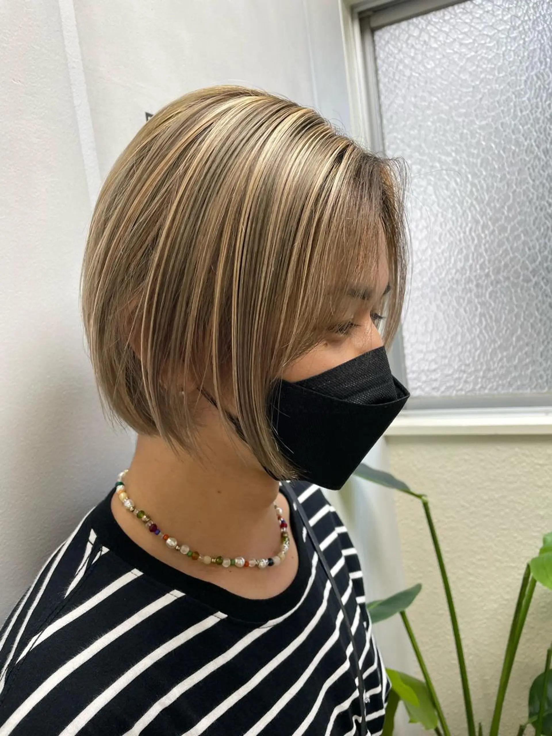 ショート カラー カット ヘアカラー トリートメント 前田リサコ🌹 ✨艶髪職人のヘアスタイル