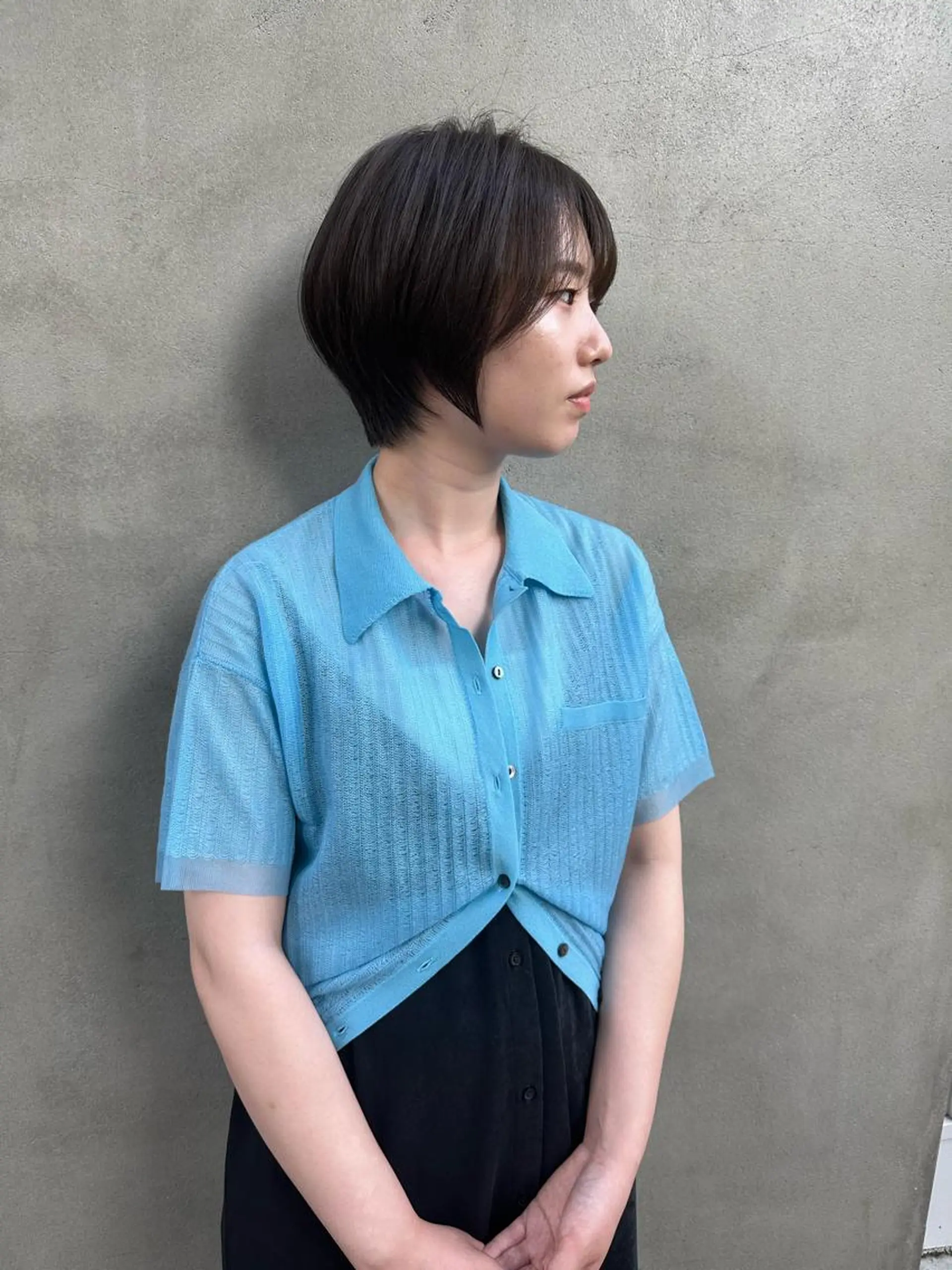 ショート カット ヘアカラー トリートメント 【店長】Lond山本 大輔のヘアスタイル