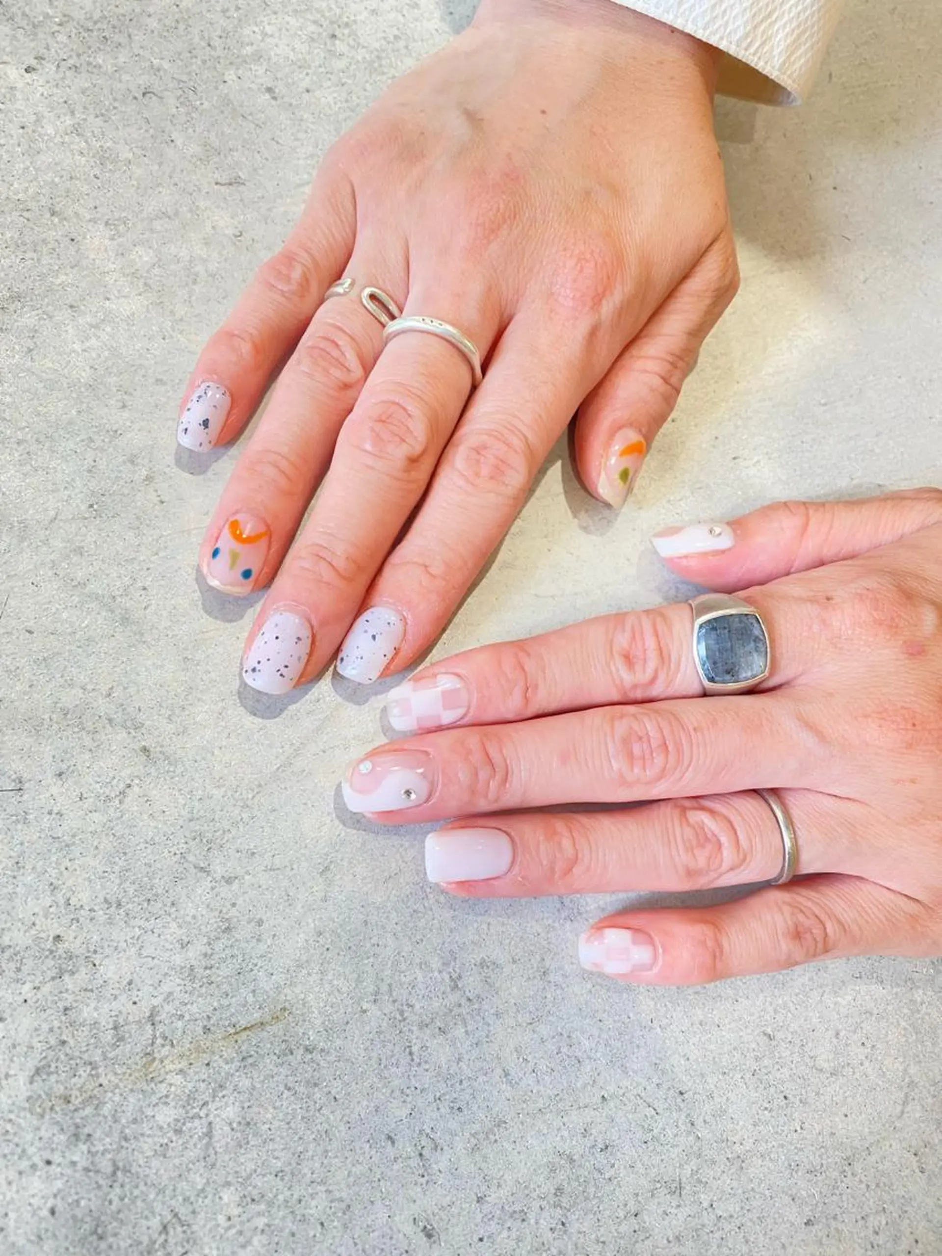 ネイル ニュアンスネイル ハンドネイル フジタ エリカのネイルデザイン