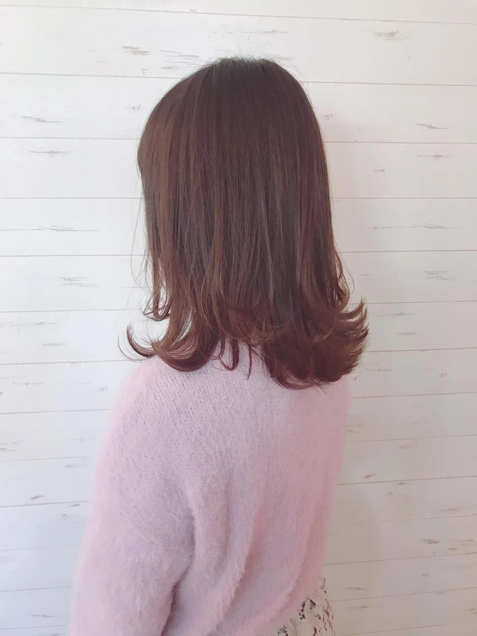 ミディアム カット ヘアカラー トリートメント 高橋 一矢のヘアスタイル
