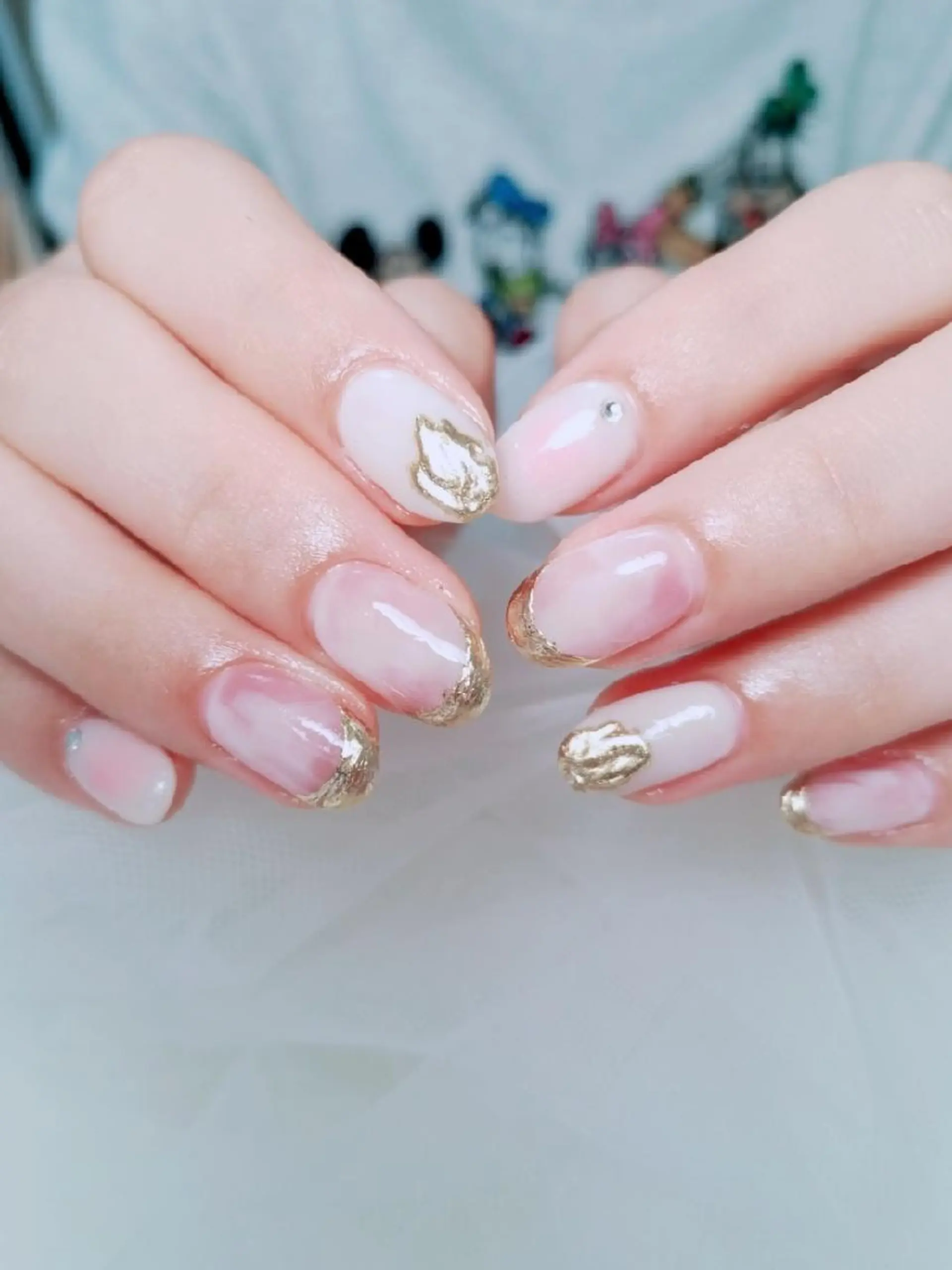 ネイル ハンドネイル 門戸厄神プライベートサロンulunail所属・ulunail mikaのネイルデザイン