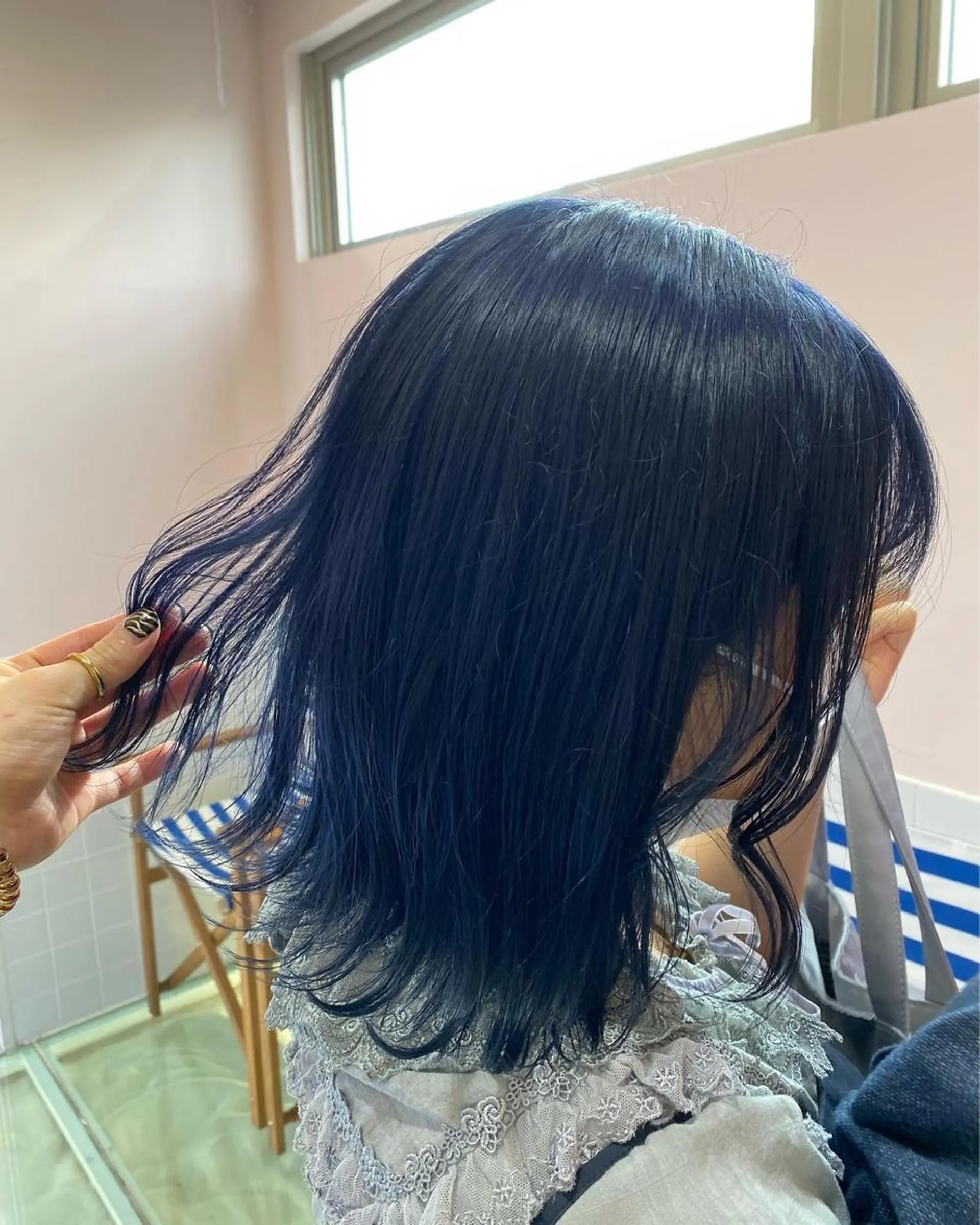 ミディアム カラー ヘアアレンジ SALOWIN横浜所属・𓍯韓国style/ 髪質改善𓍯中村和希のヘアスタイル