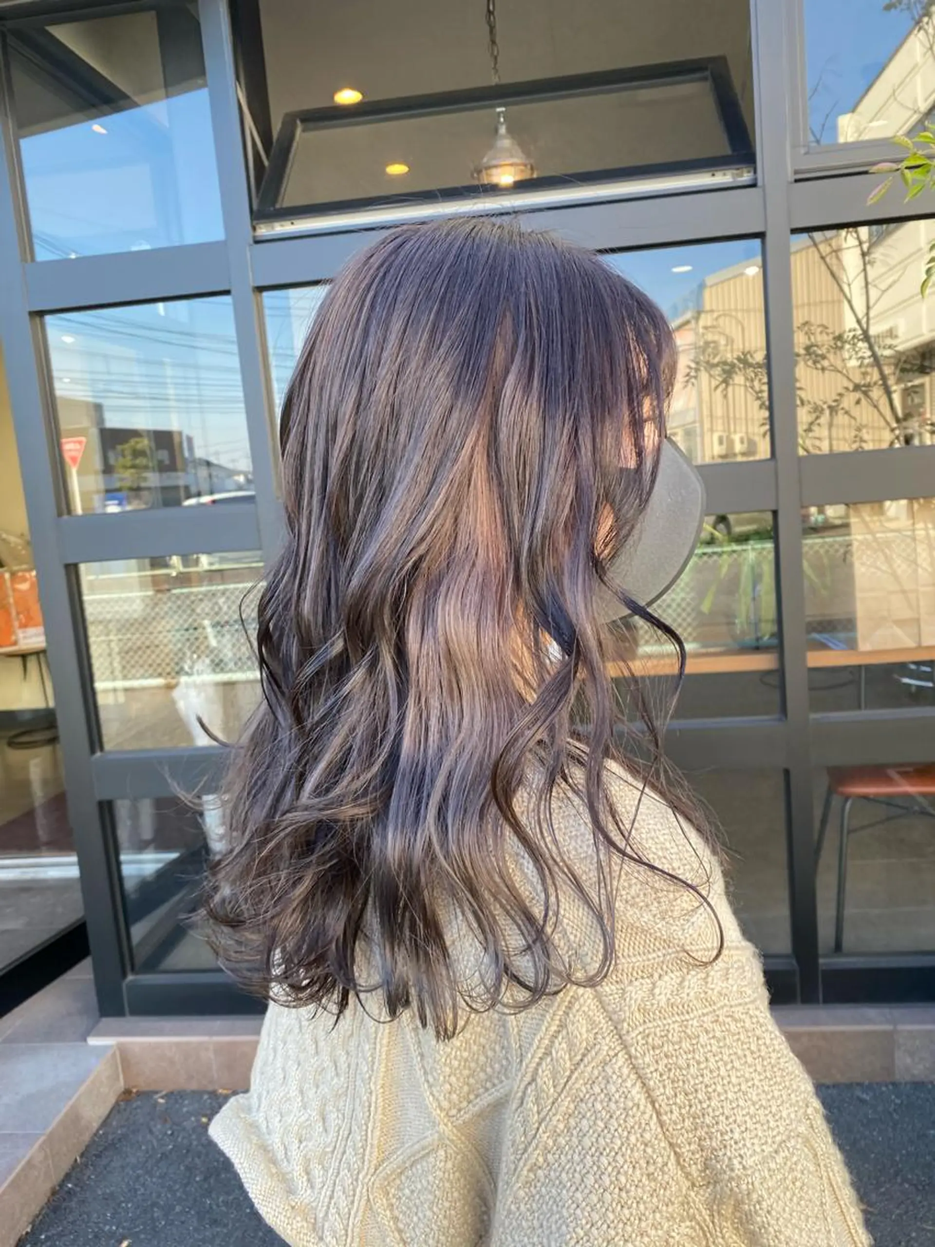 ロング ヘアカラー maco 艶感ハイトーン🦋のヘアスタイル