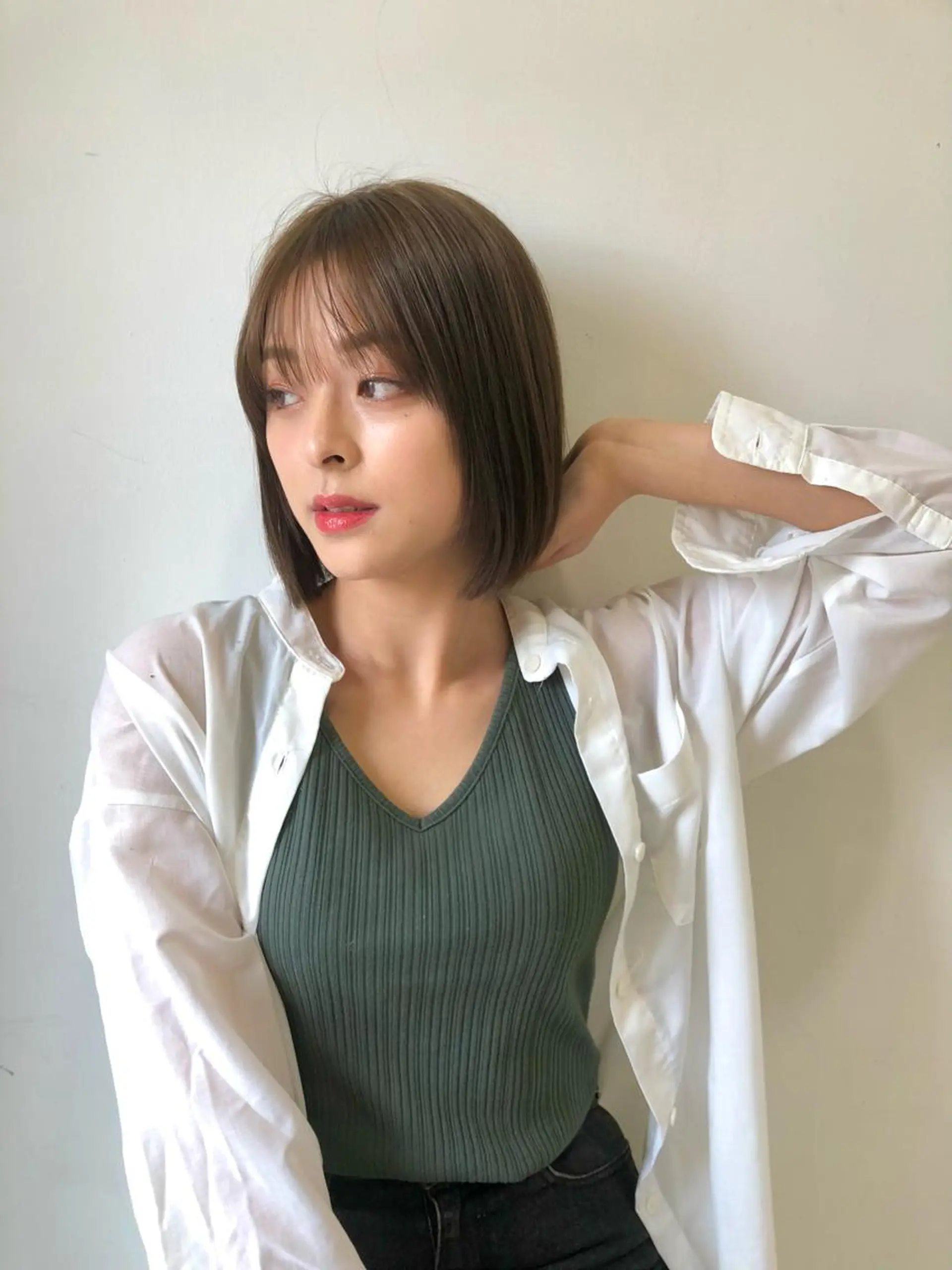 ショート La fith hair rond 立川店所属・kyosuke 透明感カラーのヘアスタイル