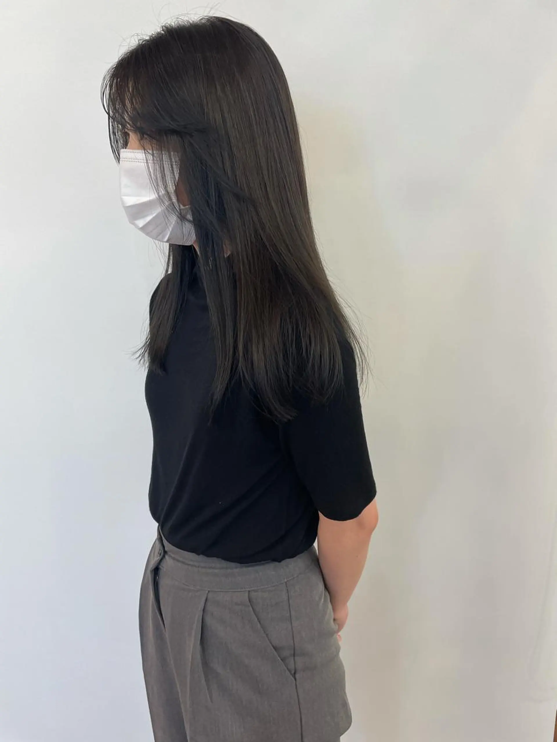 ロング 田中 碧のヘアスタイル