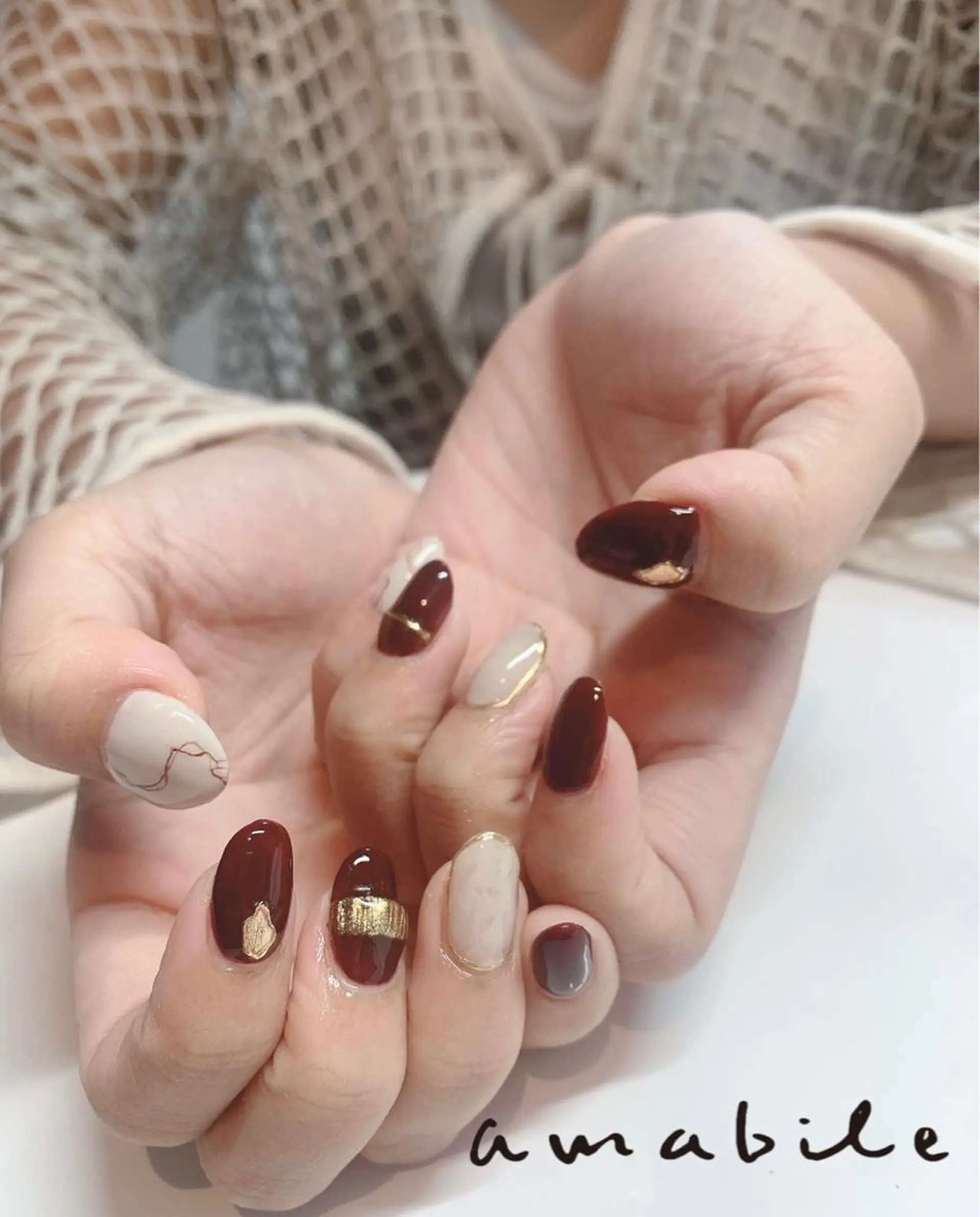 ネイル amabile nailのネイルデザイン