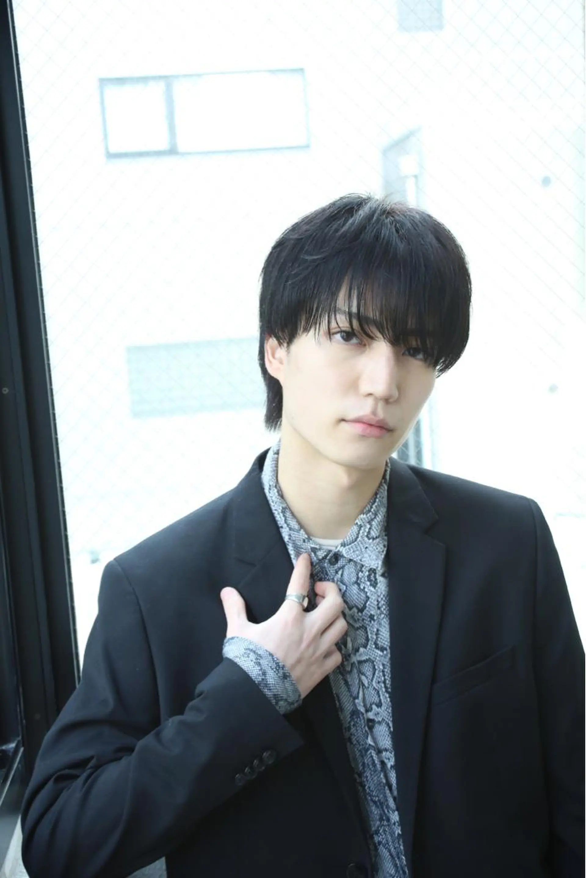 ショート カラー ヘアアレンジ メンズ マッシュ シースルーマッシュ カット トリートメント ヘアセット 【メンズヘアの匠】 タニ　心斎橋　アメ村のヘアスタイル